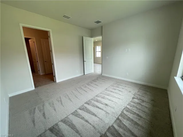 a view of empty room