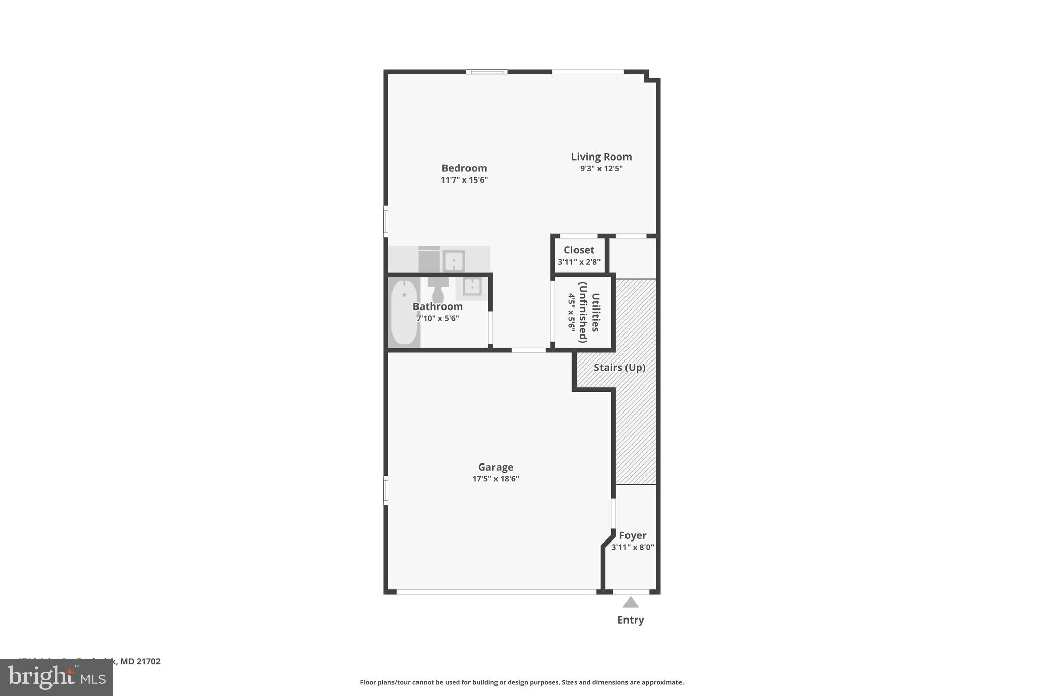 1716 Atlas Drive Frederick, MD 21702 - Photo 24 of 48 a picture of a floor plan