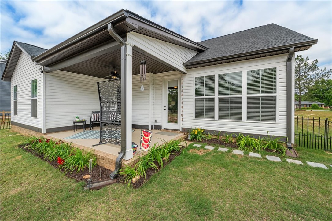 6834 Midway Road Pelzer, SC 29669 - Photo 42 of 50 This inviting home features a charming patio, perfect for outdoor relaxation and entertaining.