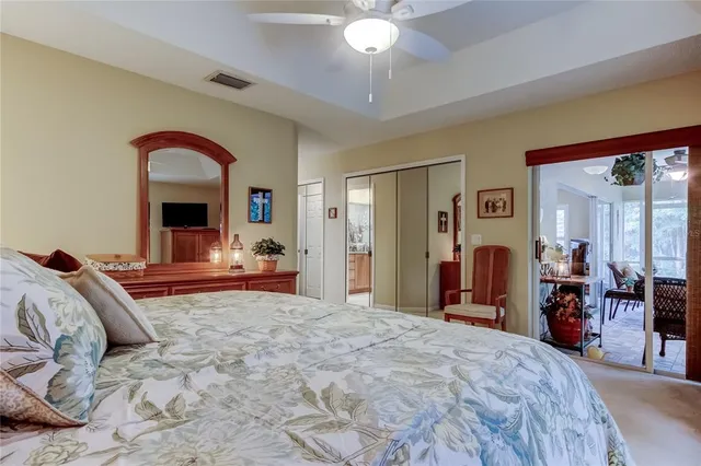 a view of balcony and yard