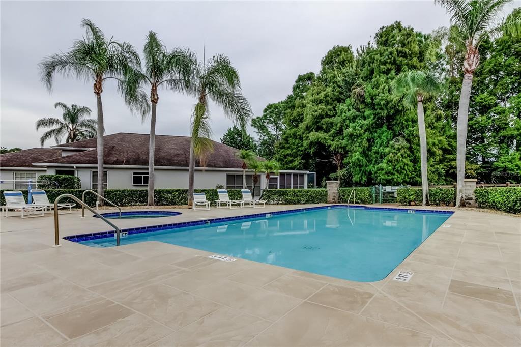 1610 Cortleigh Drive Trinity, FL 34655 - Photo 62 of 72 a view of a swimming pool with a patio