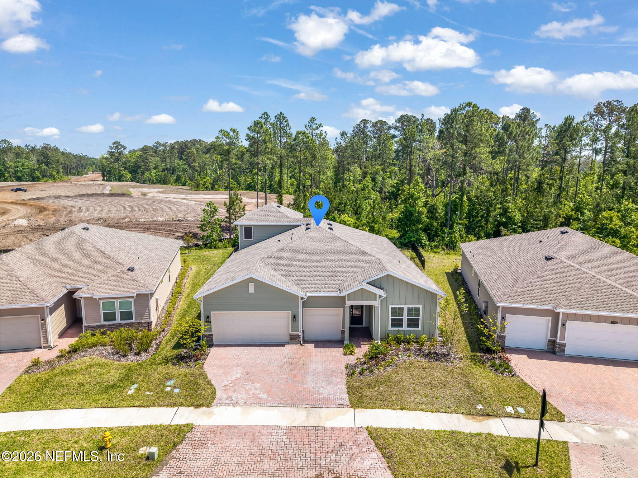 75776 Estuary Way Yulee, FL 32097 - Photo 17 of 20 an aerial view of a house