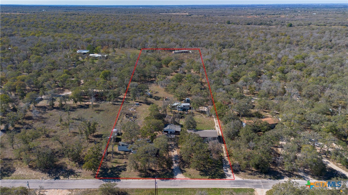 780 Oak Tree Road Seguin, TX 78155 - Photo 35 of 40 an aerial view of house with yard