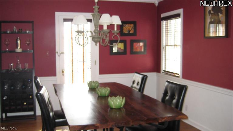 4154 Silsby Road University Heights, OH 44118 - Photo 5 of 18 Enjoy formal family dinners in the dining room with custom window treatments and chair rail.