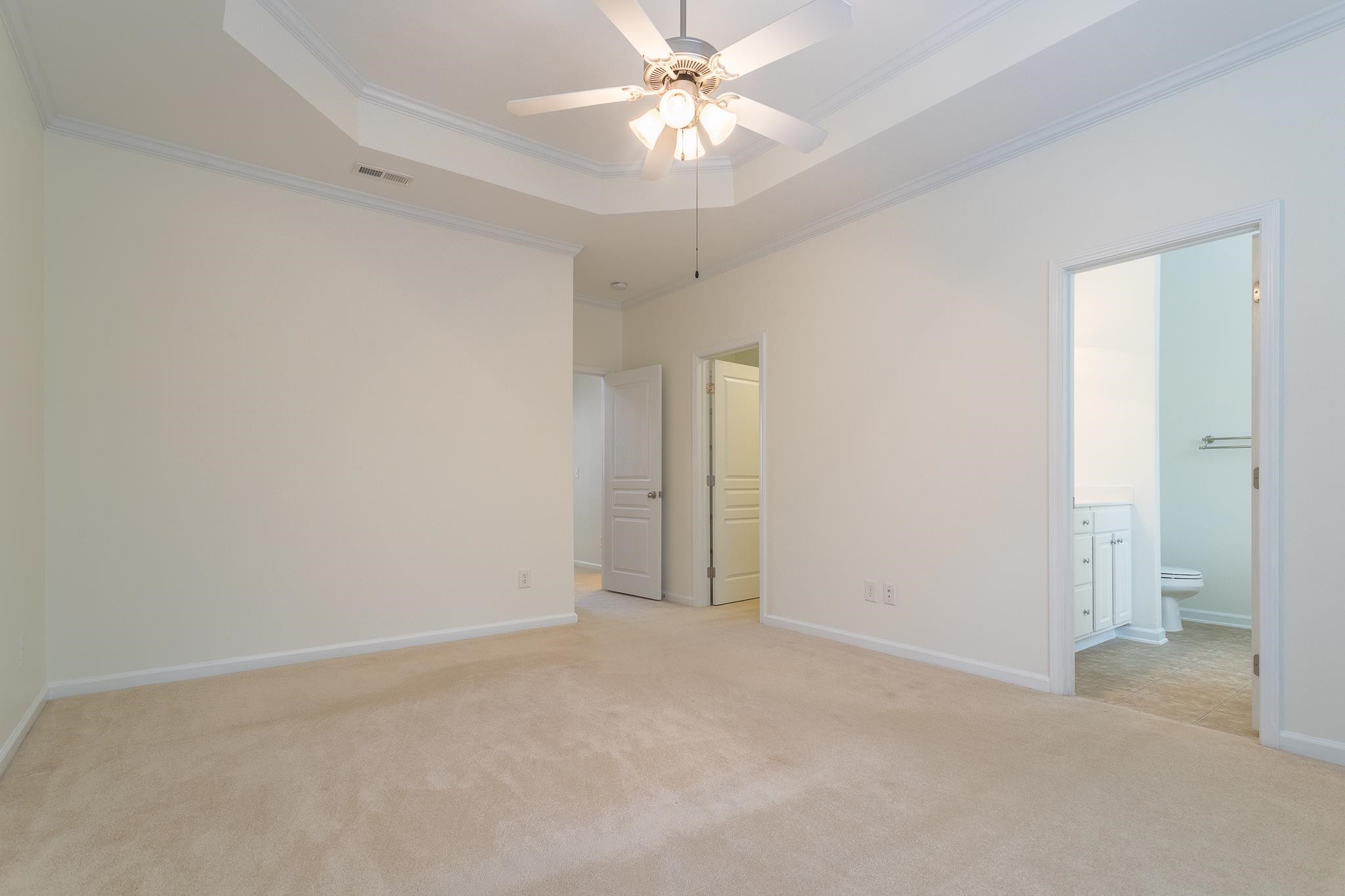 4815 Glass Tower Way Raleigh, NC 27612 - Photo 17 of 30 Owners Bedroom with Trey Ceiling