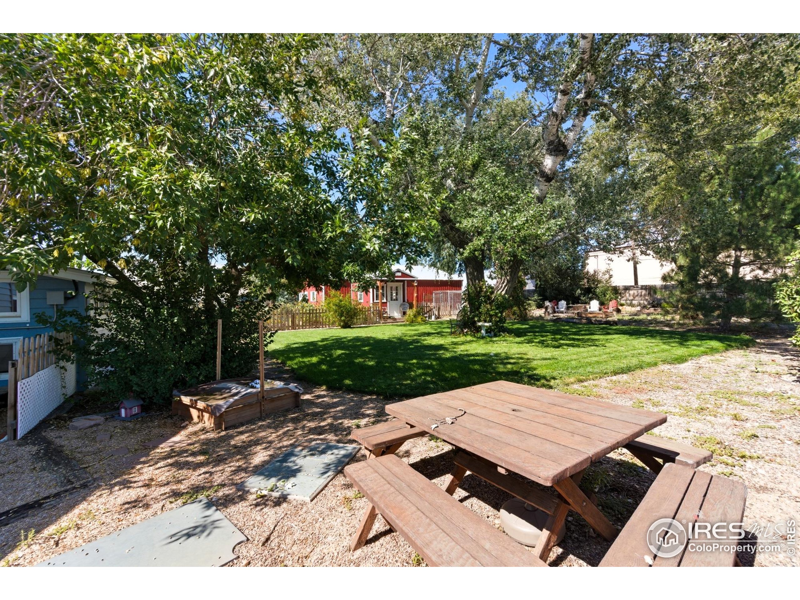103 West Main Street Pierce, CO 80650 - Photo 24 of 47 a wooden floor with a yard