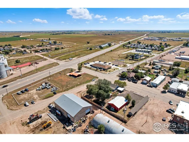 a view of city with ocean