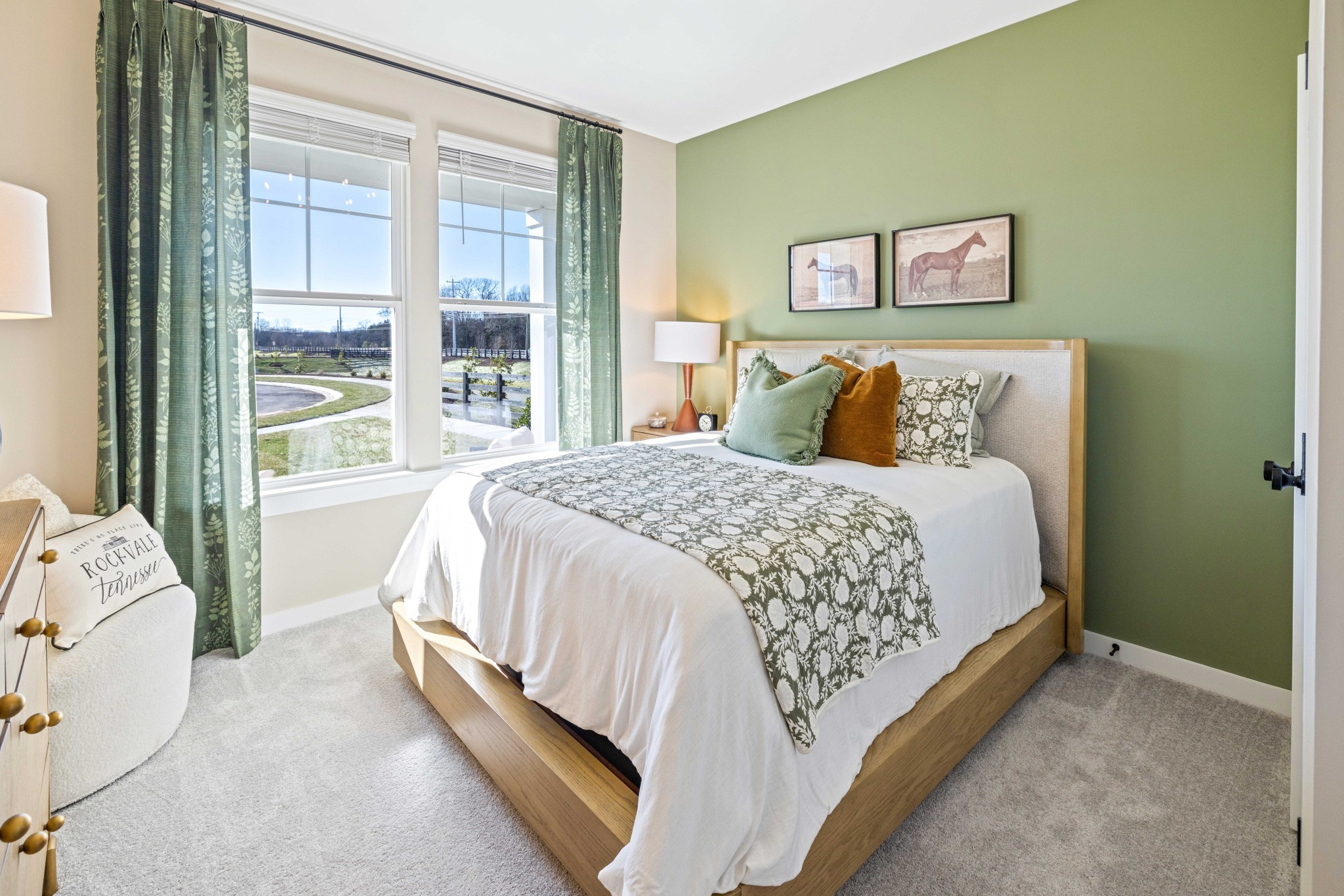 4166 Dream Beetle Loop Rockvale, TN 37153 - Photo 6 of 45 a bed sitting in a bedroom next to a window