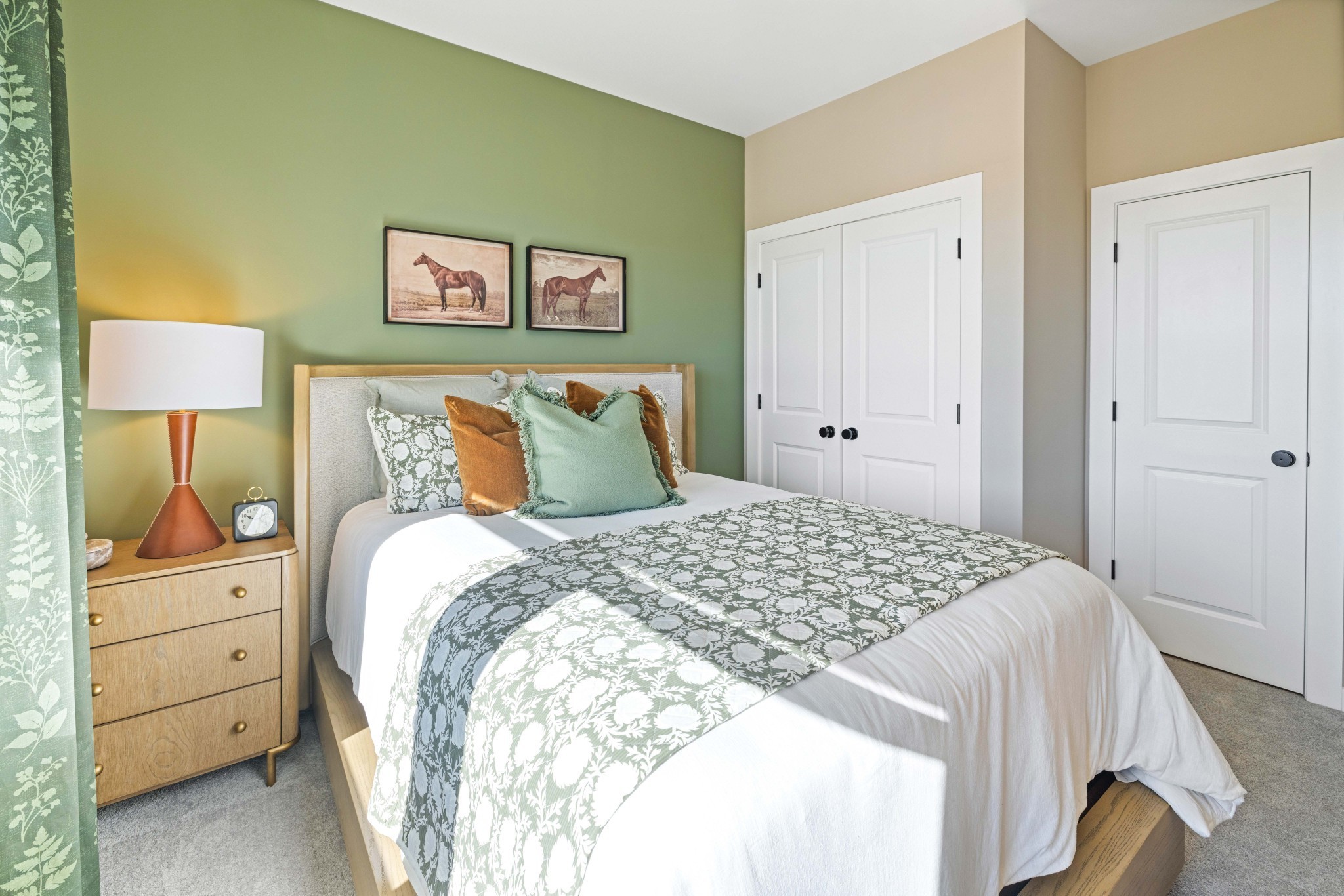 4166 Dream Beetle Loop Rockvale, TN 37153 - Photo 7 of 45 a bedroom with a bed and a lamp on dresser