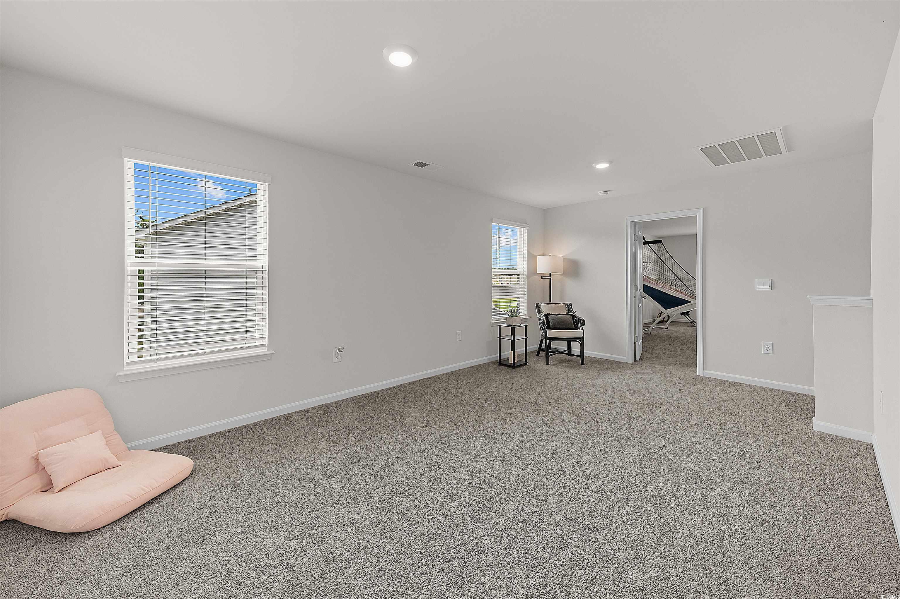 3119 Fair Rdg Way Conway, SC 29526 - Photo 19 of 38 Living area featuring recessed lighting and carpet flooring