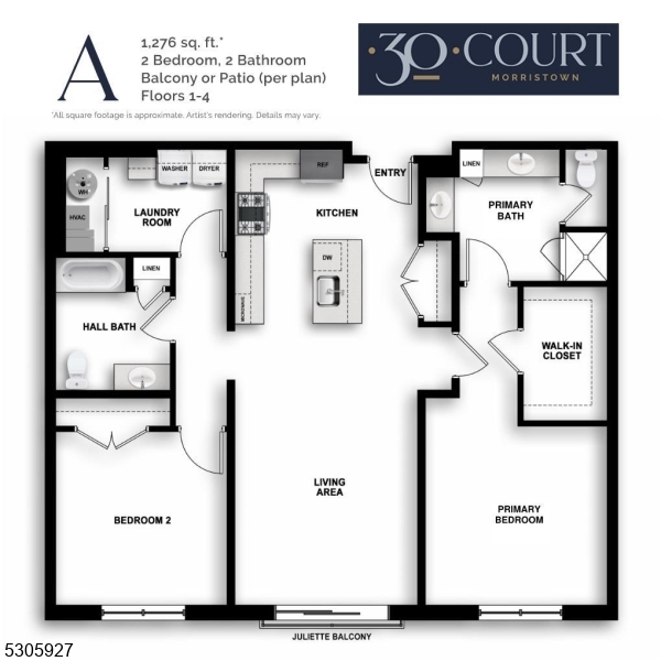 30 Court Street Morristown, NJ 07960 - Photo 24 of 28 a view of living room with furniture and white wall