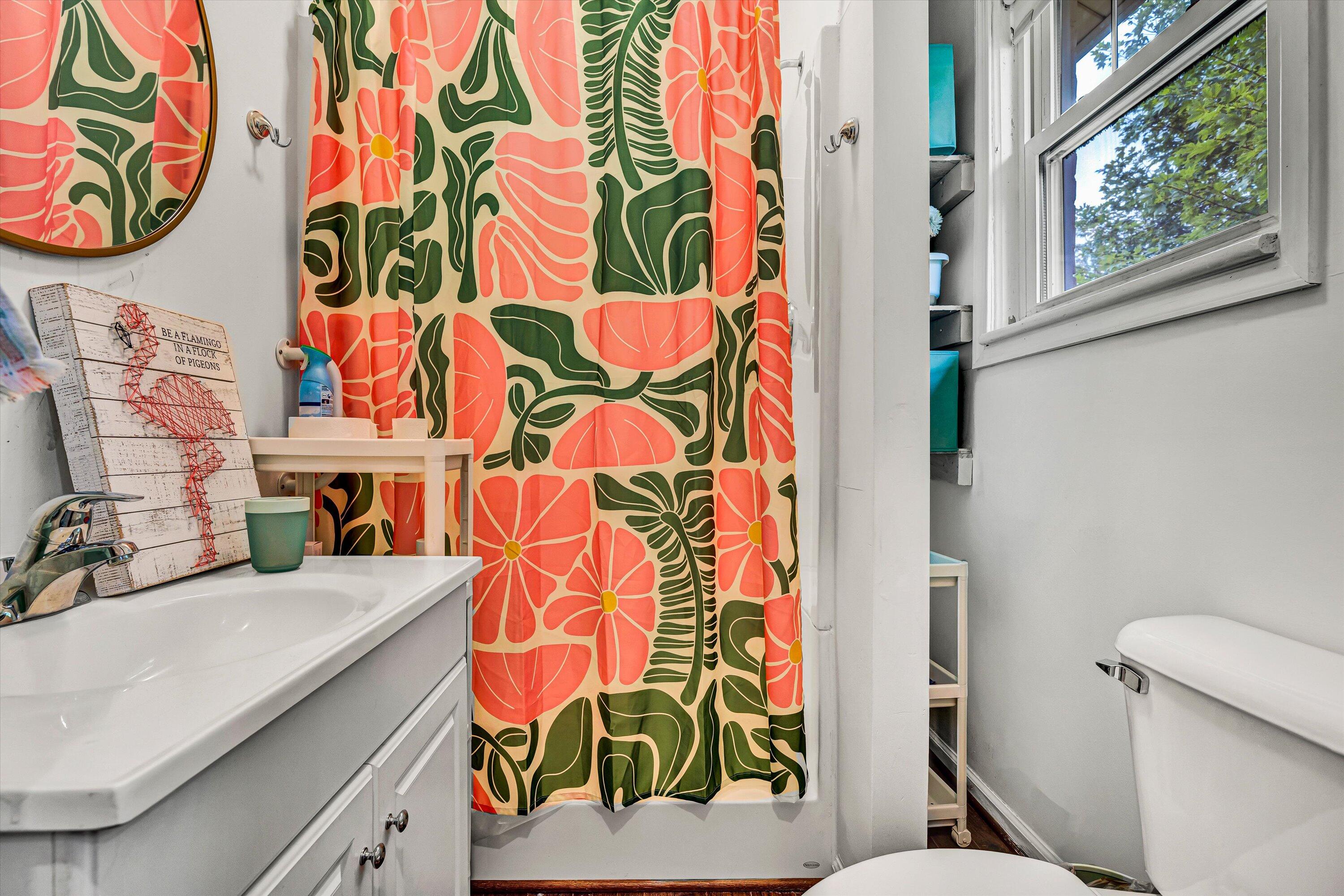 1907 Canterbury Road Southwest Roanoke, VA 24015 - Photo 15 of 36 a bathroom with a sink and a toilet