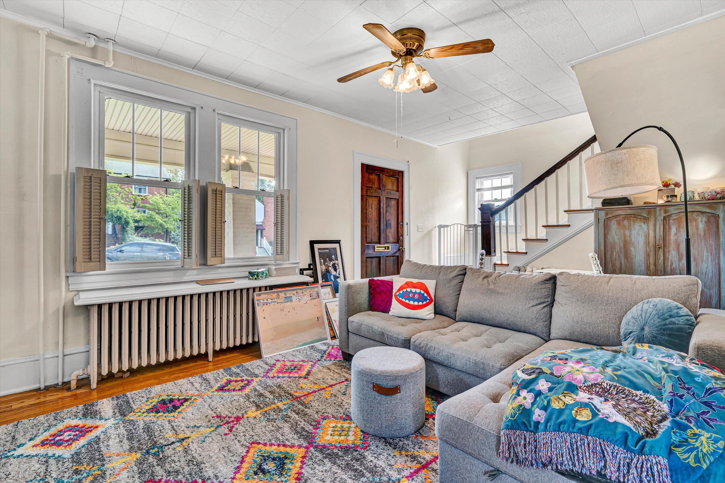 1907 Canterbury Road Southwest Roanoke, VA 24015 - Photo 7 of 36 a living room with furniture and a window
