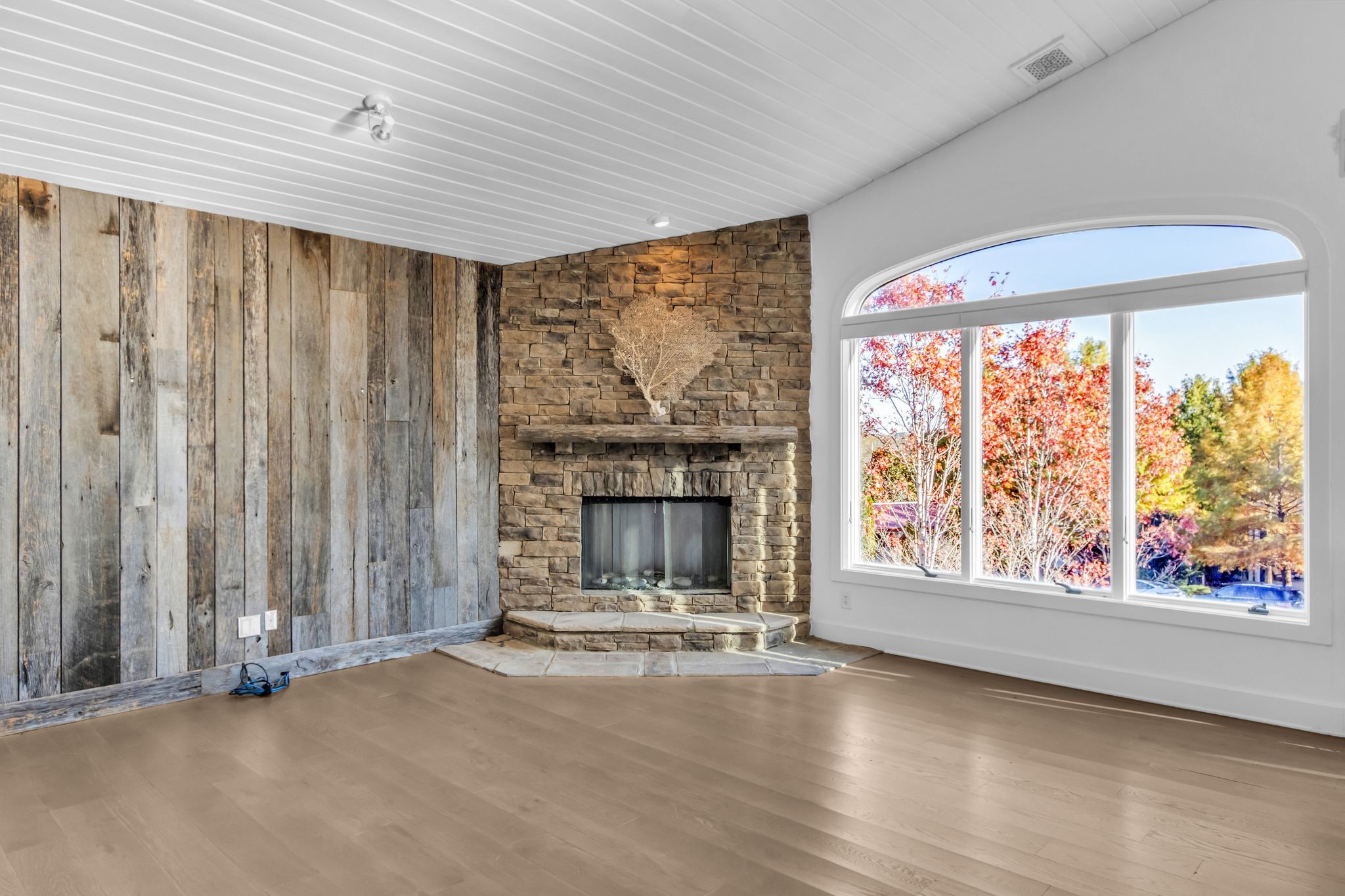 2942 Spanntown Road Arrington, TN 37014 - Photo 44 of 94 a view of an empty room with a fireplace and window