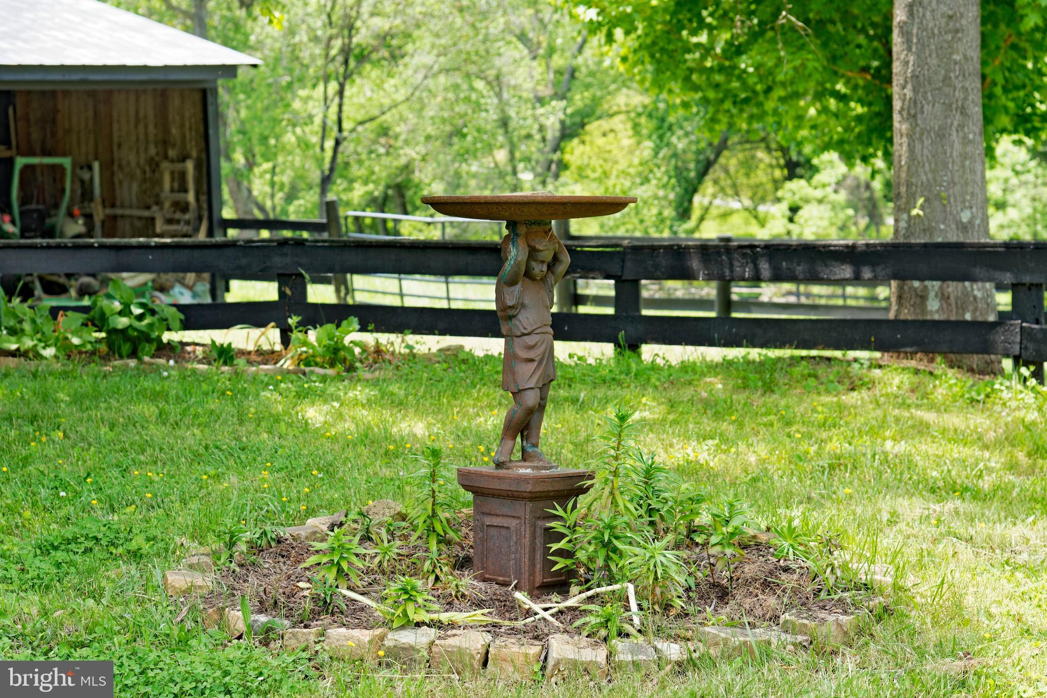 33195 Millville Road Upperville, VA 20184 - Photo 45 of 76 View of the fenced garden area off the studio