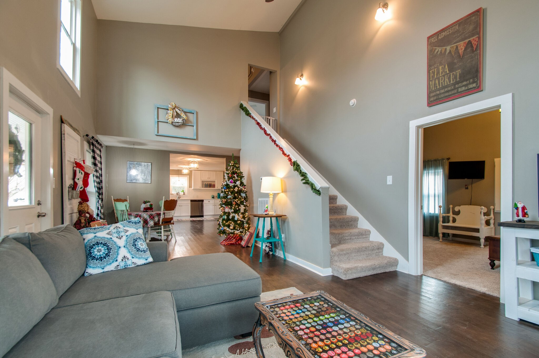 7377 Taylor Road Fairview, TN 37062 - Photo 14 of 22 a living room with furniture and wooden floor