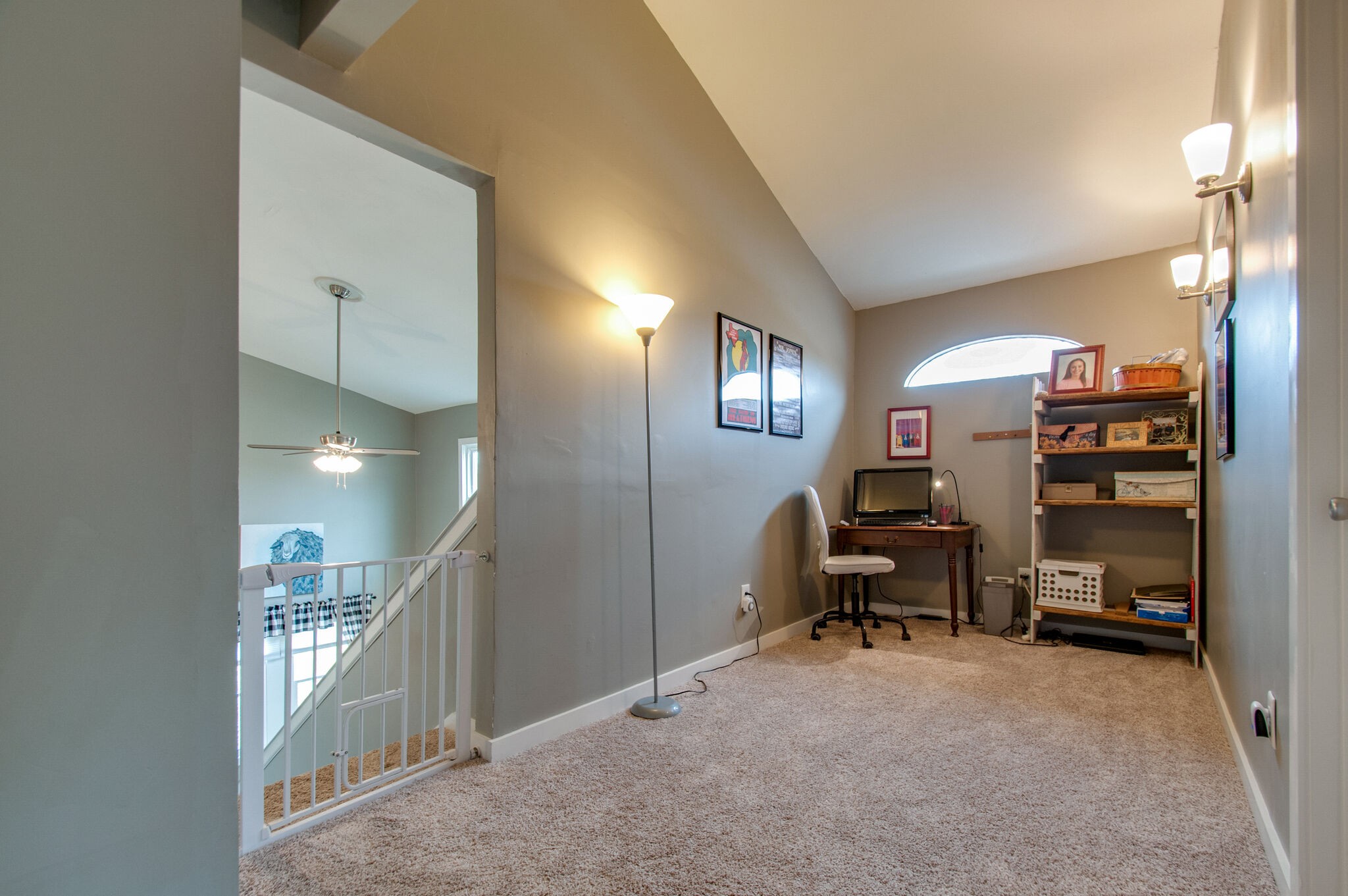 7377 Taylor Road Fairview, TN 37062 - Photo 19 of 22 a view of a livingroom with a chair and a large window