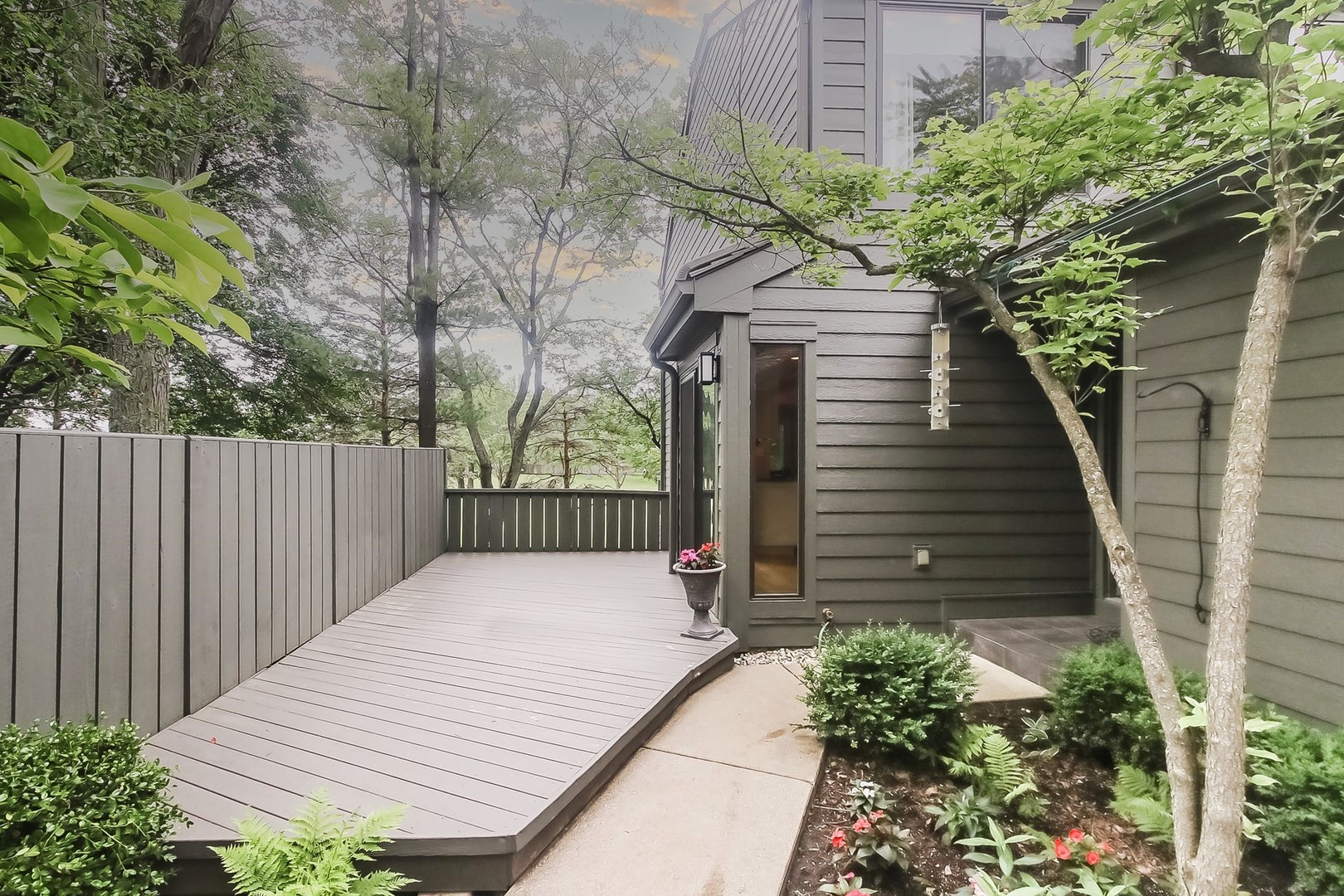 161 Timber Ridge Lane Lake Barrington, IL 60010 - Photo 1 of 41 a pathway of a house with wooden fence