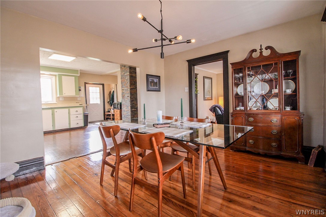507 Canal Street Ridgeway, NY 14103 - Photo 7 of 28 dining room - view of kitchen - view of living roo