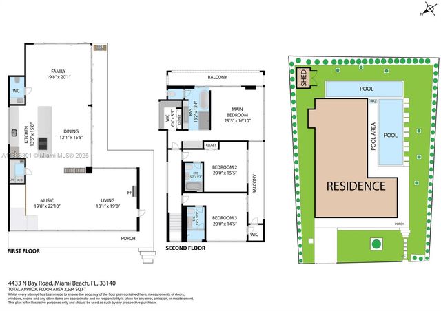 $9,900,000 | 4433 North Bay Road, Miami Beach, FL 33140