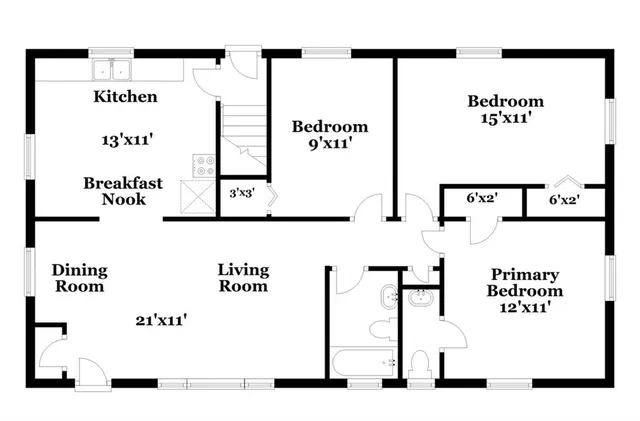 $1,750 | 6925 North Hickory Street, Kansas City, MO 64118