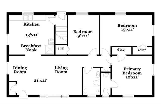 $1,750 | 6925 North Hickory Street, Kansas City, MO 64118