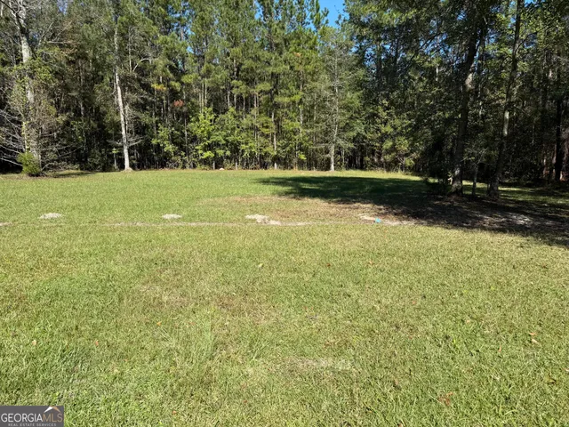 a view of parking garage with window
