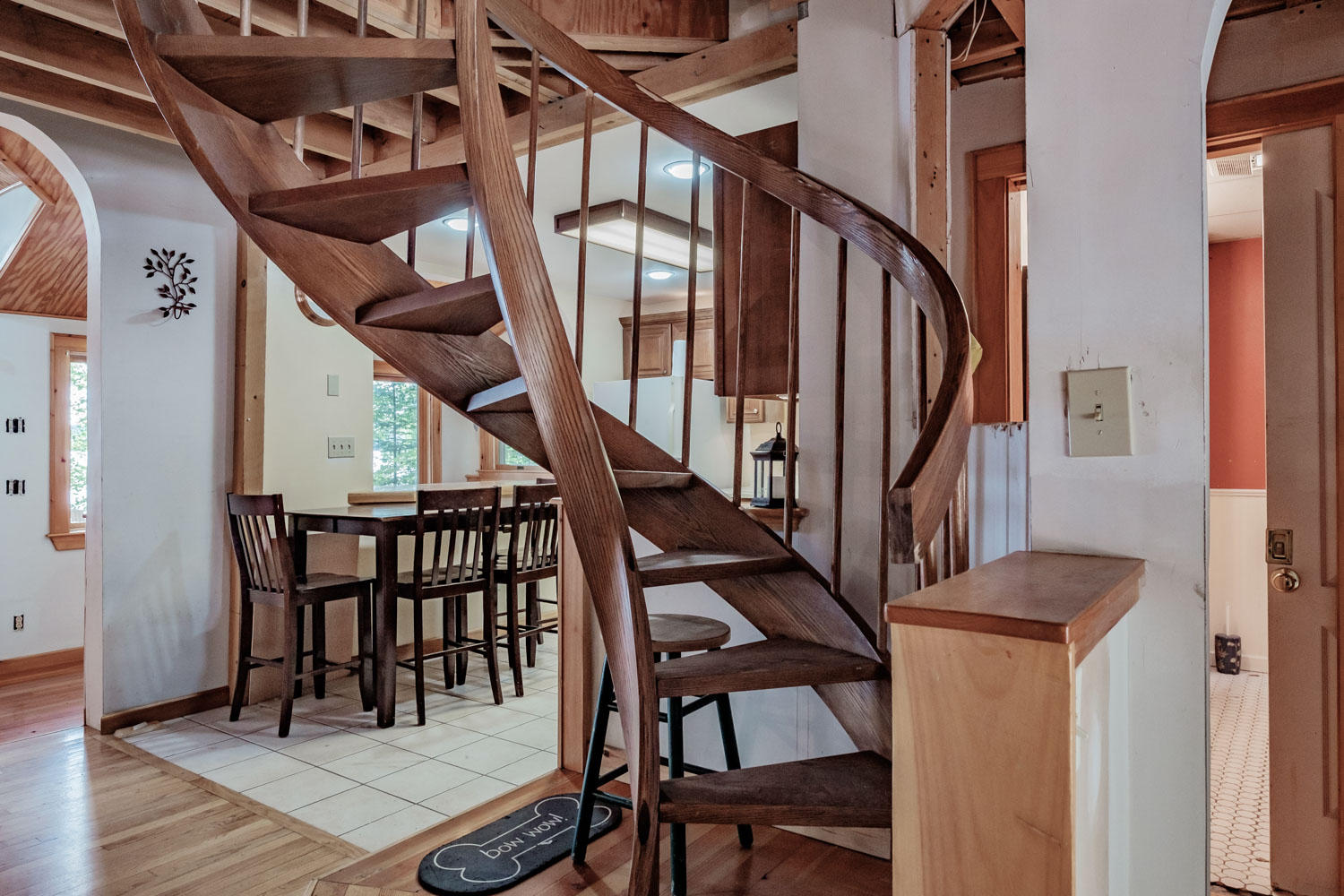 26 Watchic Crossroad Standish, ME 04084 - Photo 34 of 46 Winding Staircase to 2nd Level