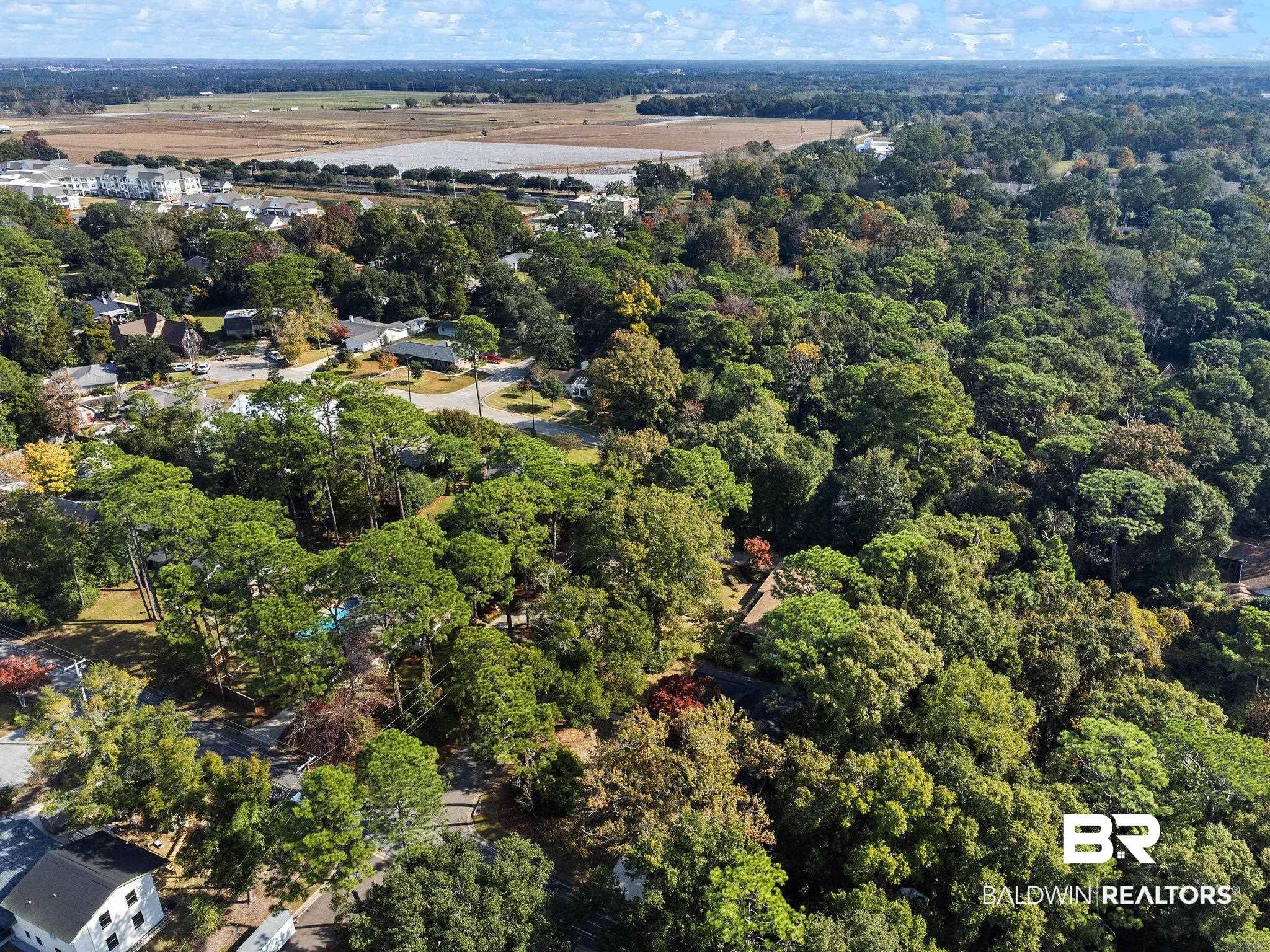 752 Evergreen Street Fairhope, AL 36532 - Photo 45 of 100 Aerial overview of property's location
