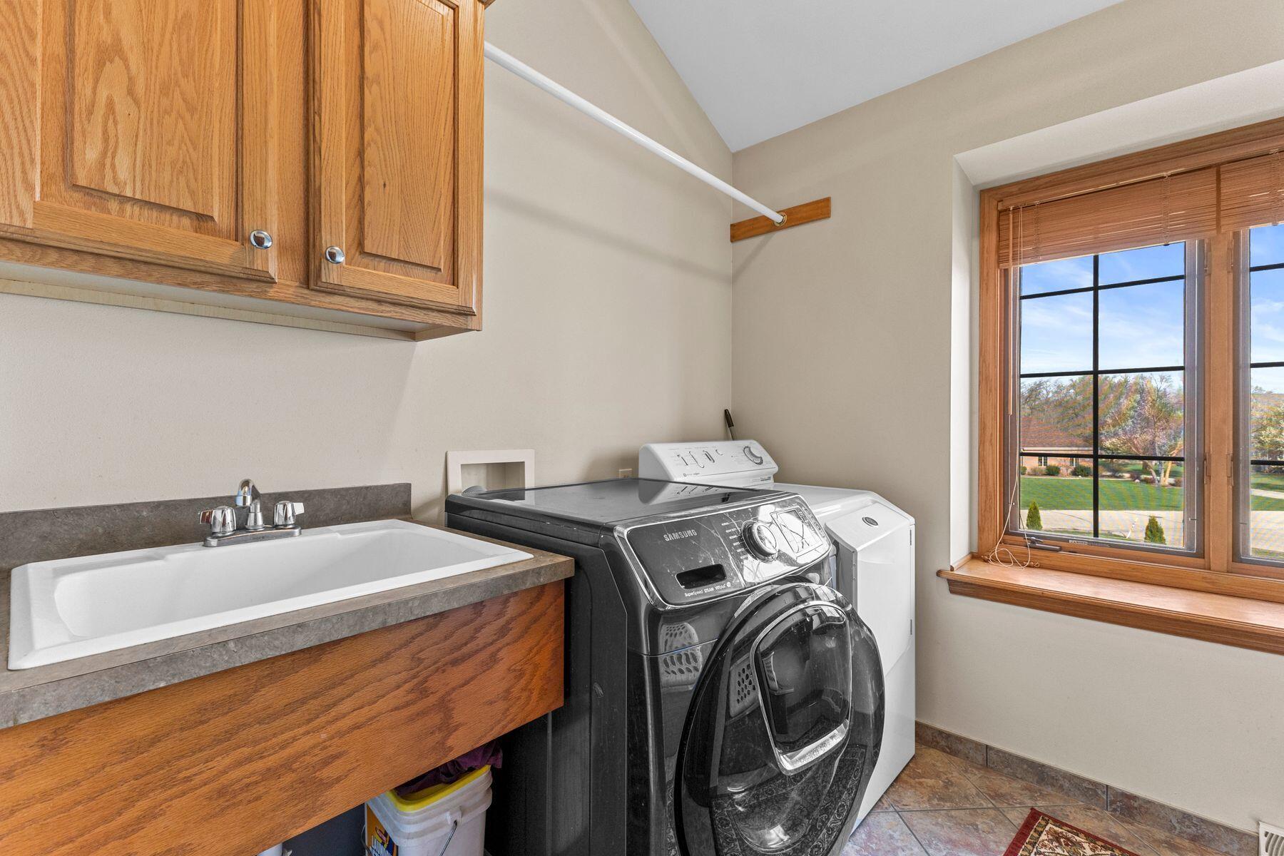 6645 Fieldstone Court Caledonia, WI 53402 - Photo 24 of 45 Upstairs Laundry