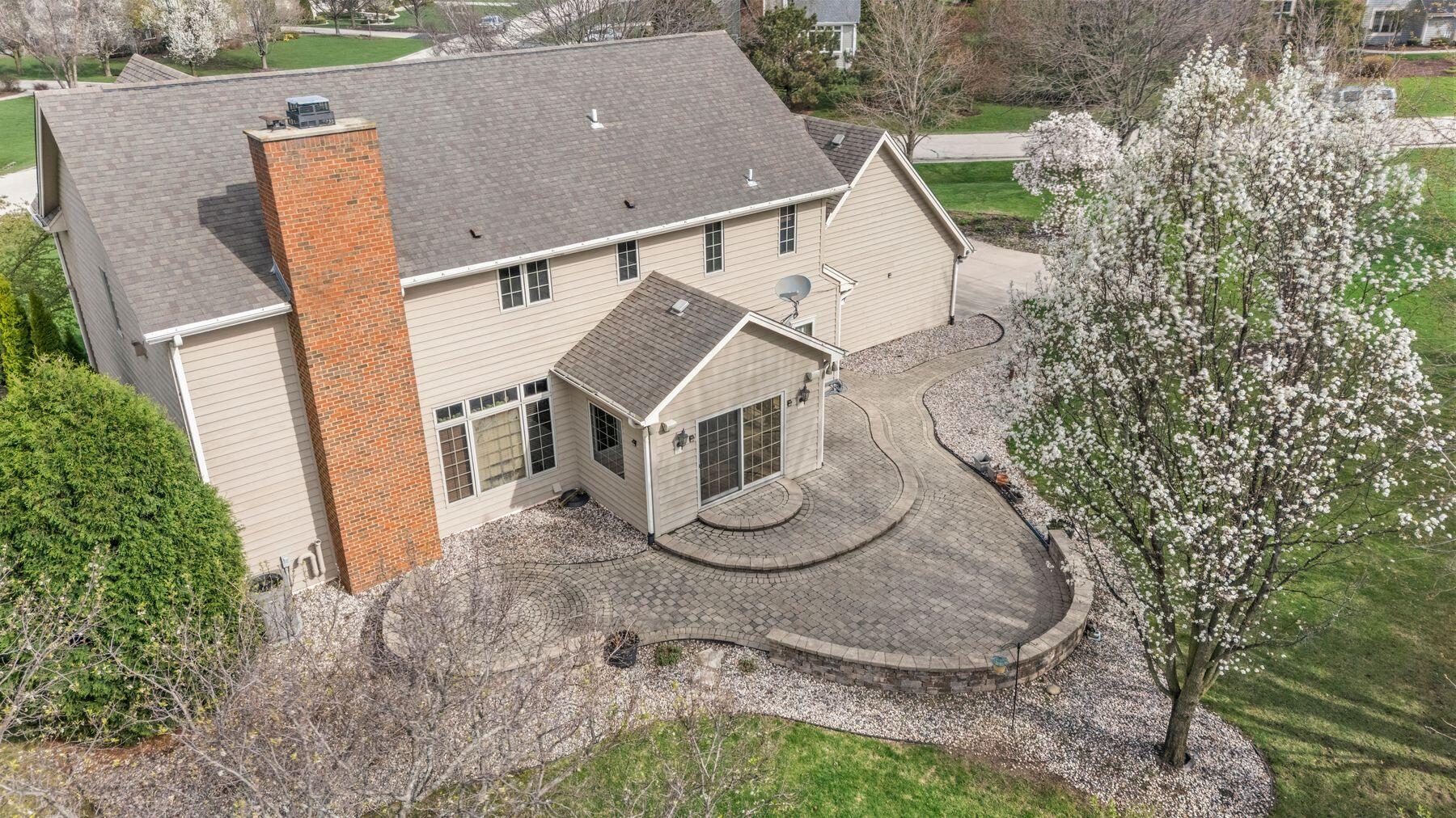 6645 Fieldstone Court Caledonia, WI 53402 - Photo 40 of 45 Aerial of Property