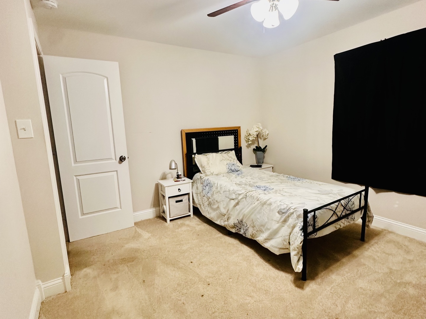 4501 185th Street Country Club Hills, IL 60478 - Photo 13 of 27 a spacious bedroom with a bed and a chandelier