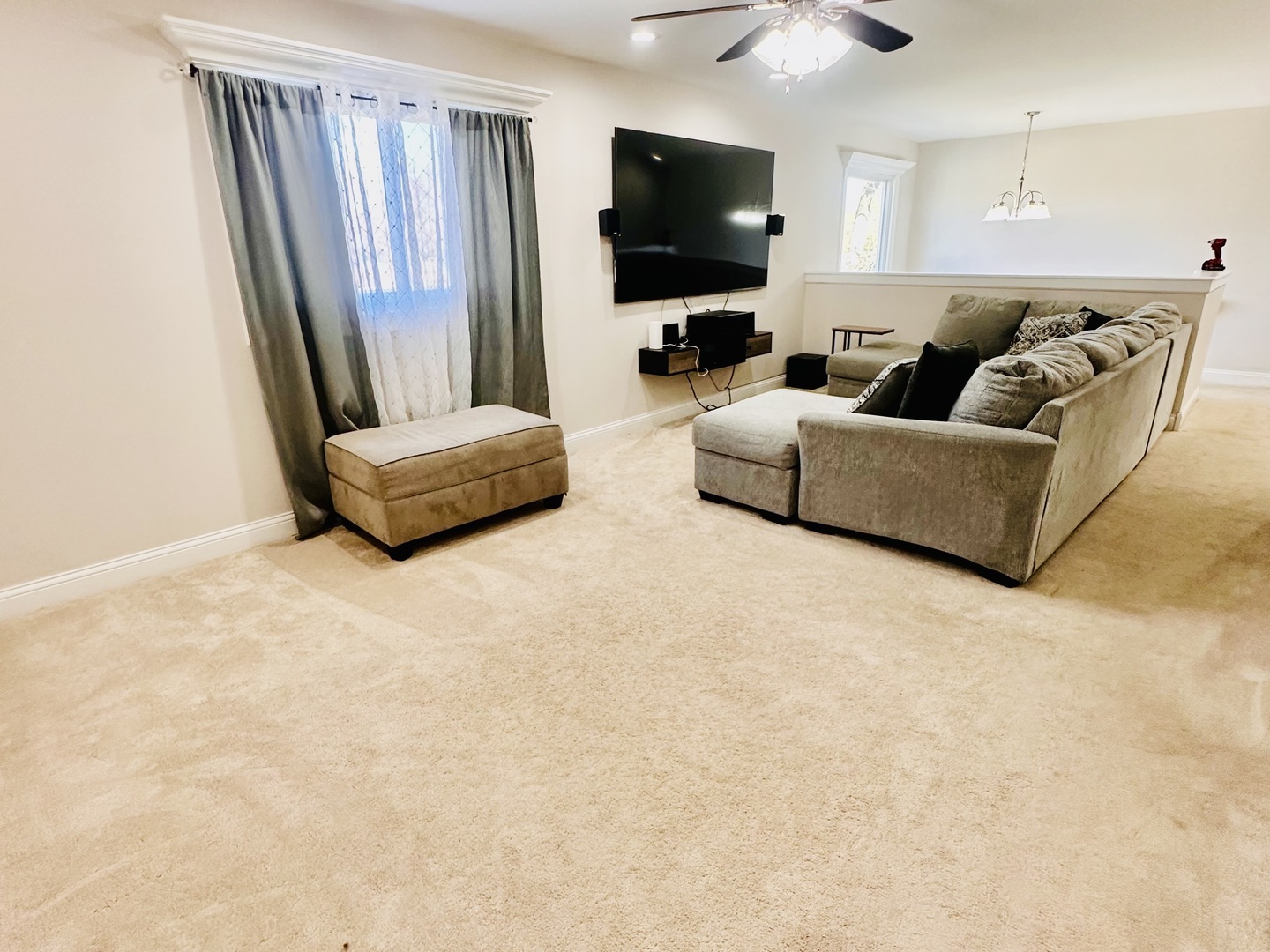 4501 185th Street Country Club Hills, IL 60478 - Photo 19 of 27 a living room with furniture and a flat screen tv