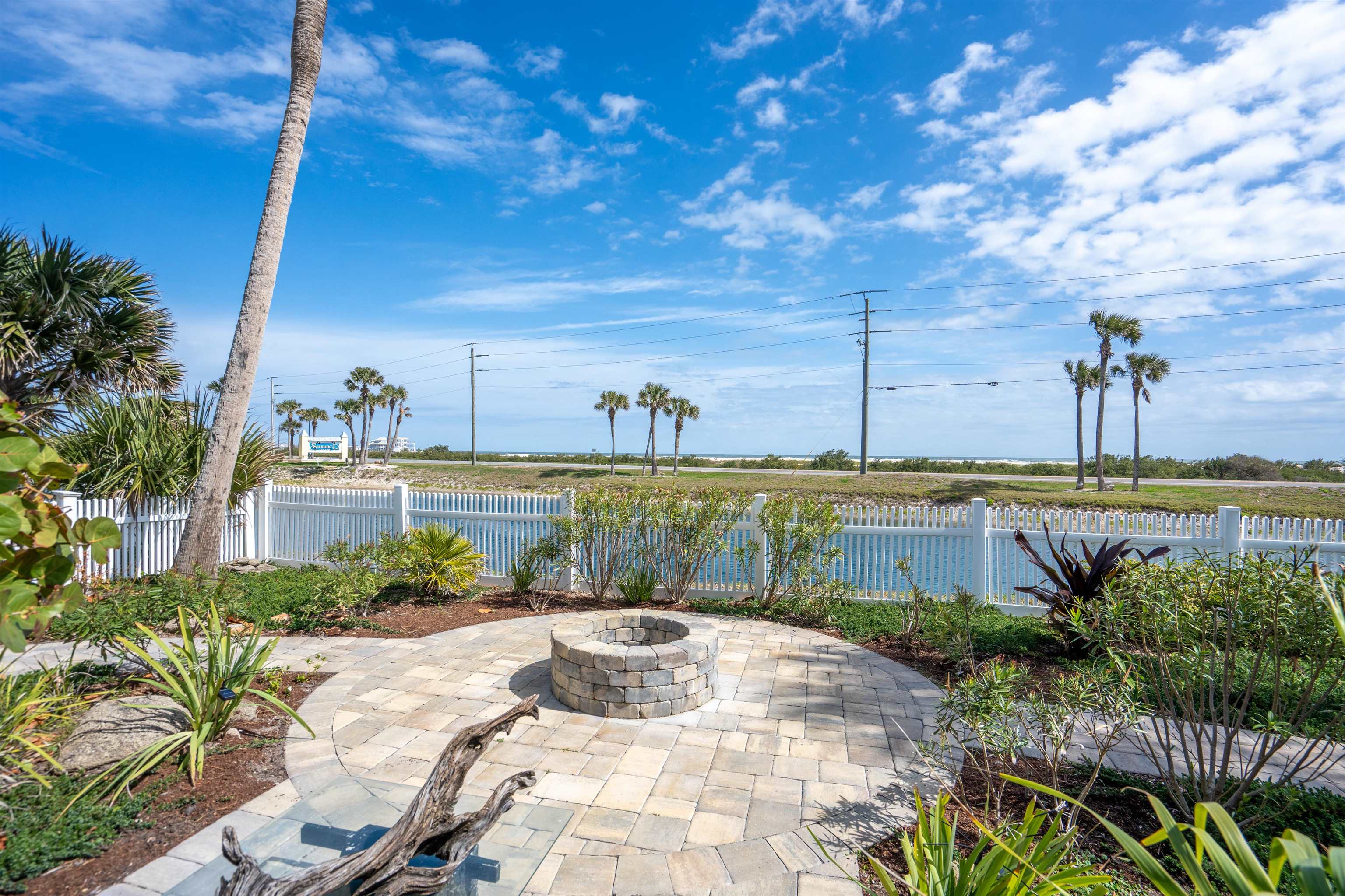 9244 July Lane St. Augustine, FL 32080 - Photo 38 of 66 a view of a lake with a big yard