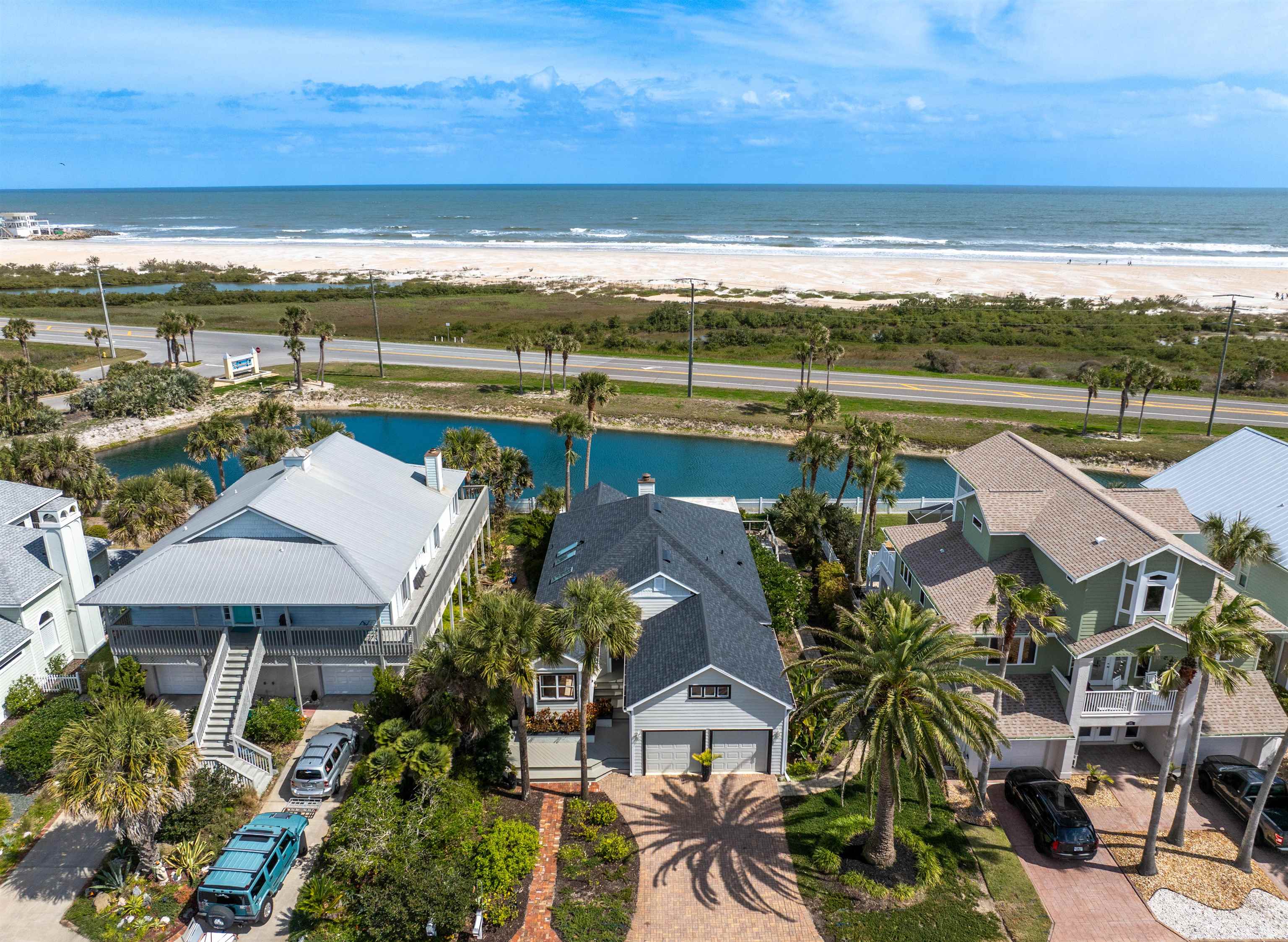 9244 July Lane St. Augustine, FL 32080 - Photo 43 of 66 a view of a lake with a outdoor space