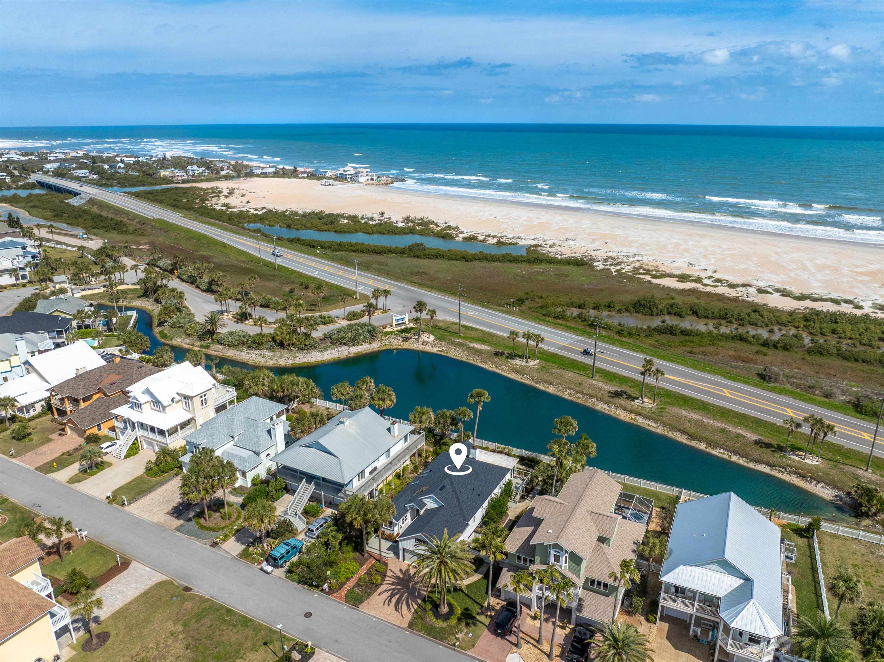 9244 July Lane St. Augustine, FL 32080 - Photo 46 of 66 a view of city and ocean