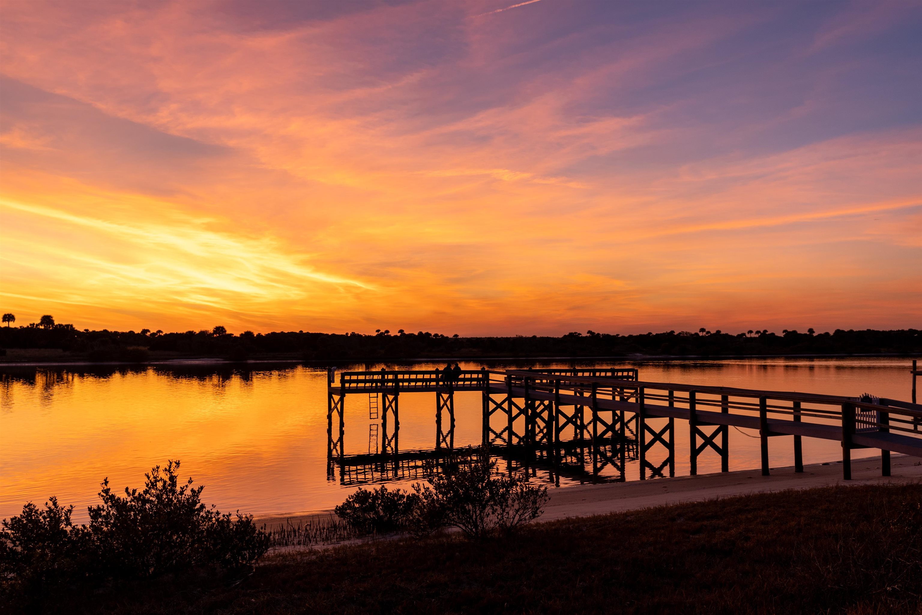9244 July Lane St. Augustine, FL 32080 - Photo 64 of 66 a view of ocean from a lake