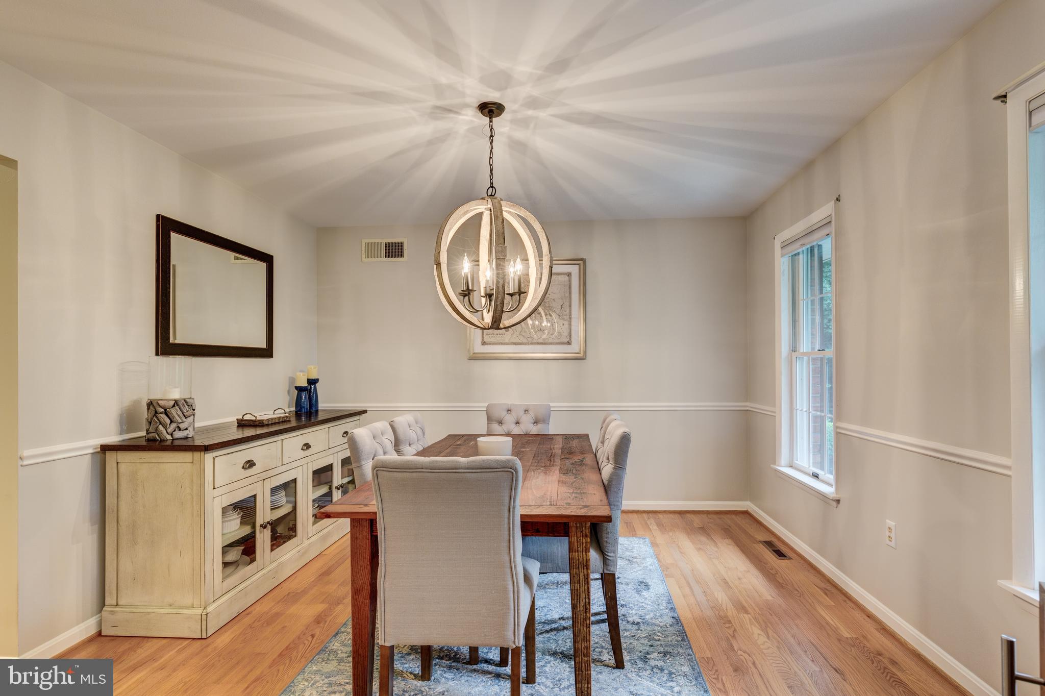 2707 Overview Road Hampstead, MD 21074 - Photo 6 of 42 Large dining room with custom light fixture