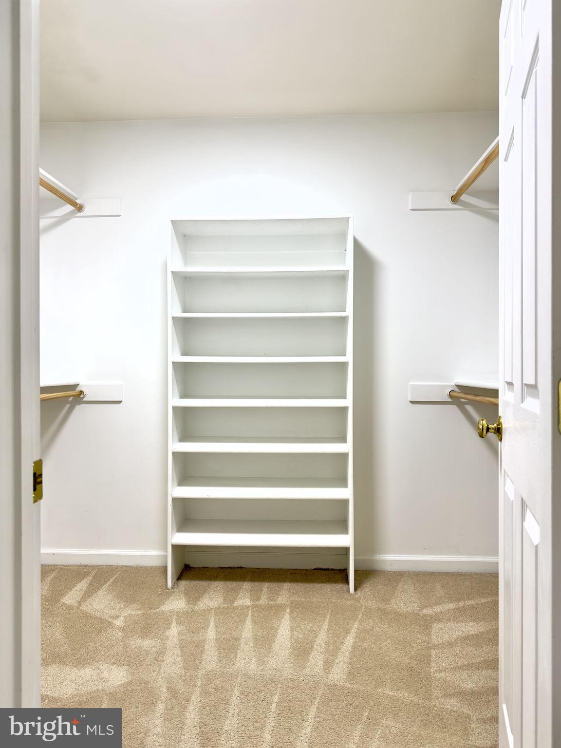 70 Sentinel Ridge Lane Stafford, VA 22554 - Photo 25 of 53 a view of closet area with empty racks