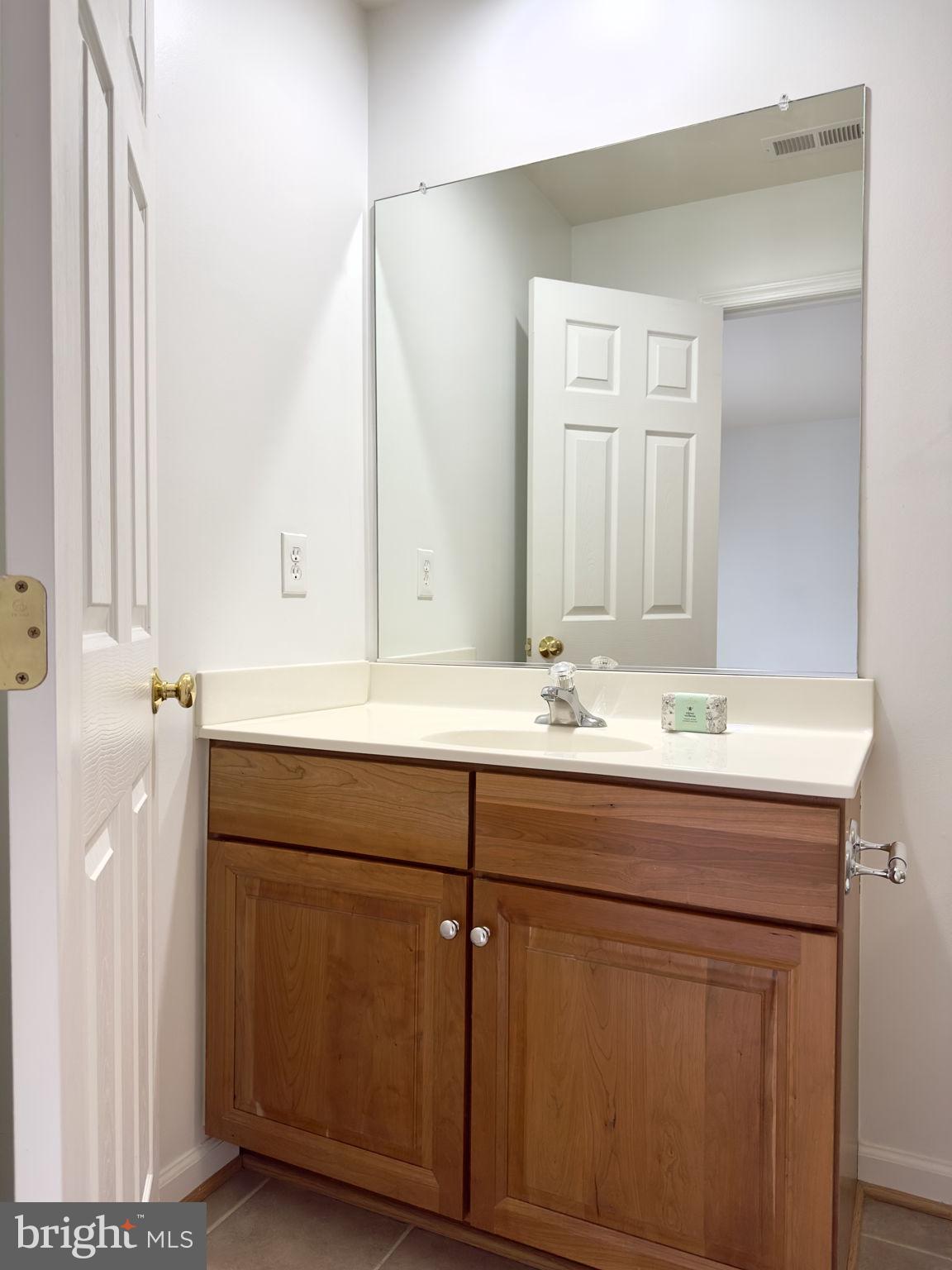 70 Sentinel Ridge Lane Stafford, VA 22554 - Photo 30 of 53 a bathroom with a sink and a mirror