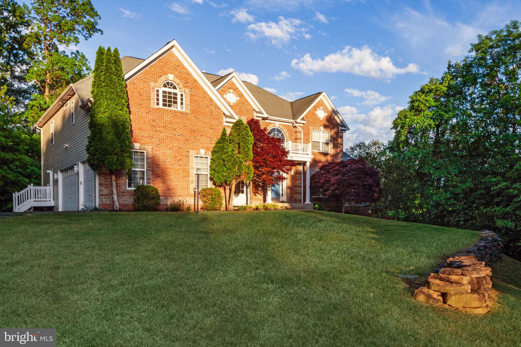 70 Sentinel Ridge Lane Stafford, VA 22554 - Photo 3 of 53 a view of a house with a backyard
