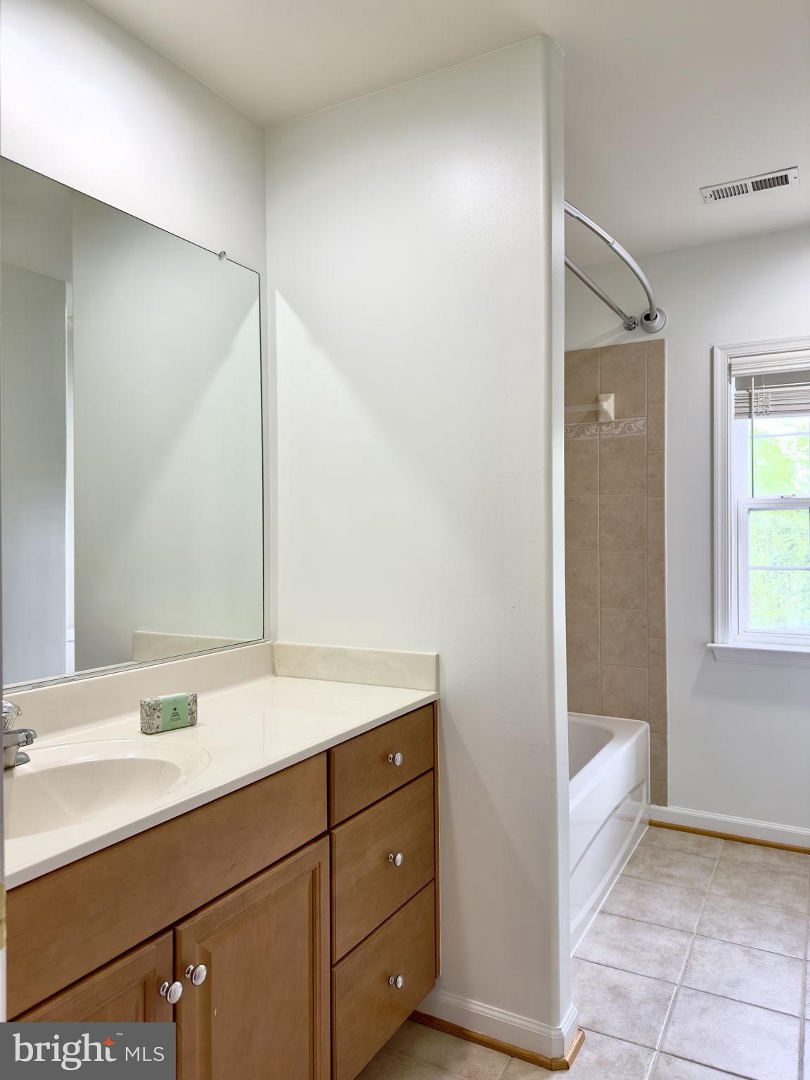 70 Sentinel Ridge Lane Stafford, VA 22554 - Photo 33 of 53 a bathroom with a sink and a mirror