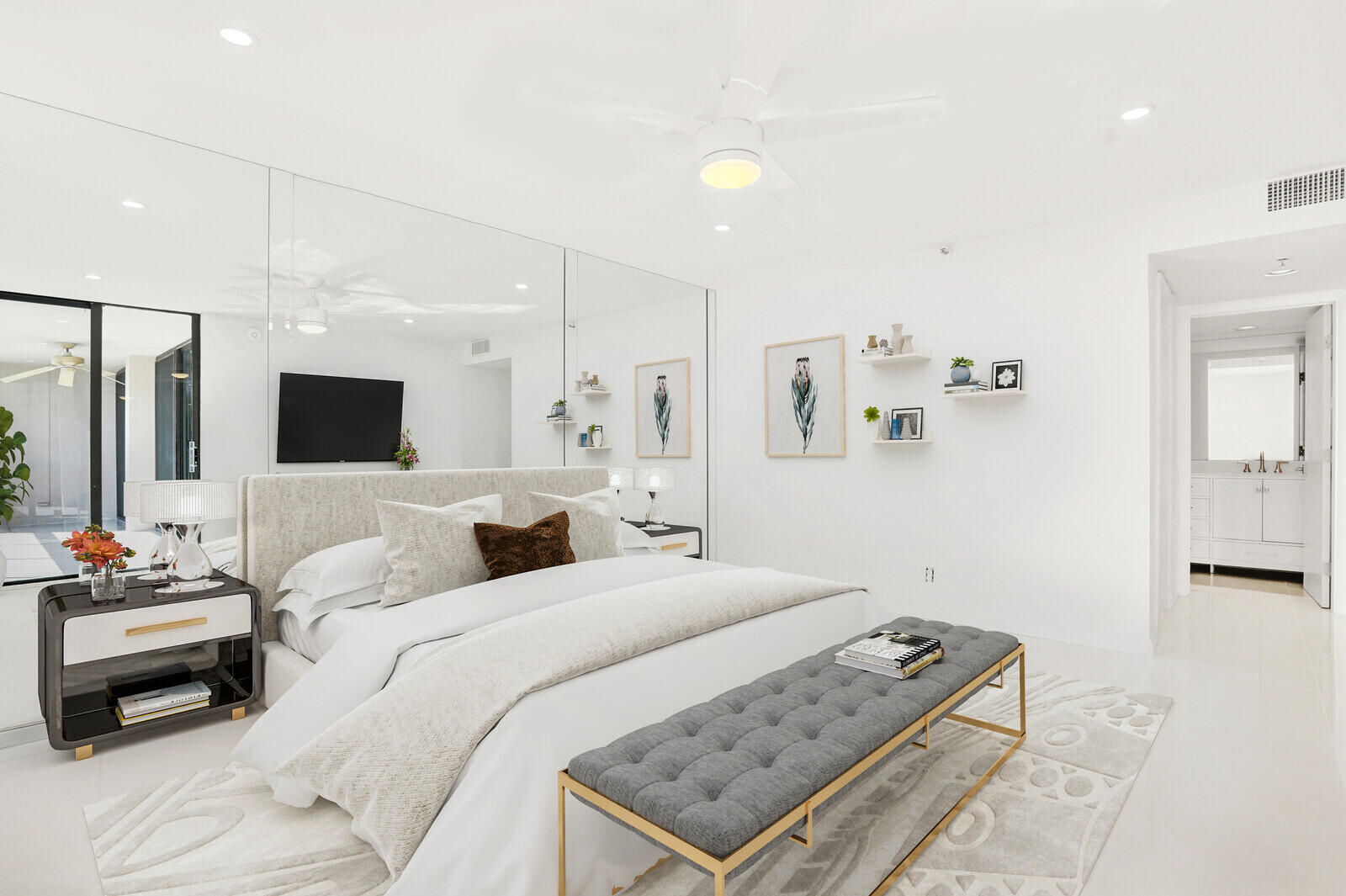 2697 North Ocean Boulevard, Unit F604 Boca Raton, FL 33431 - Photo 22 of 71 Primary Bedroom (virtually staged)