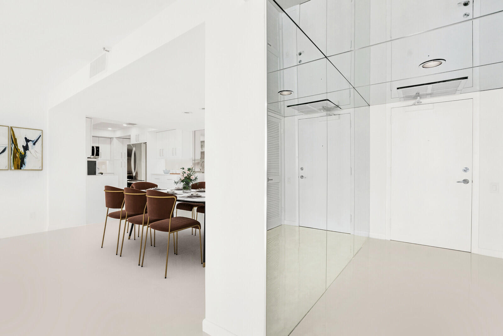 2697 North Ocean Boulevard, Unit F604 Boca Raton, FL 33431 - Photo 7 of 71 Foyer (virtually staged)