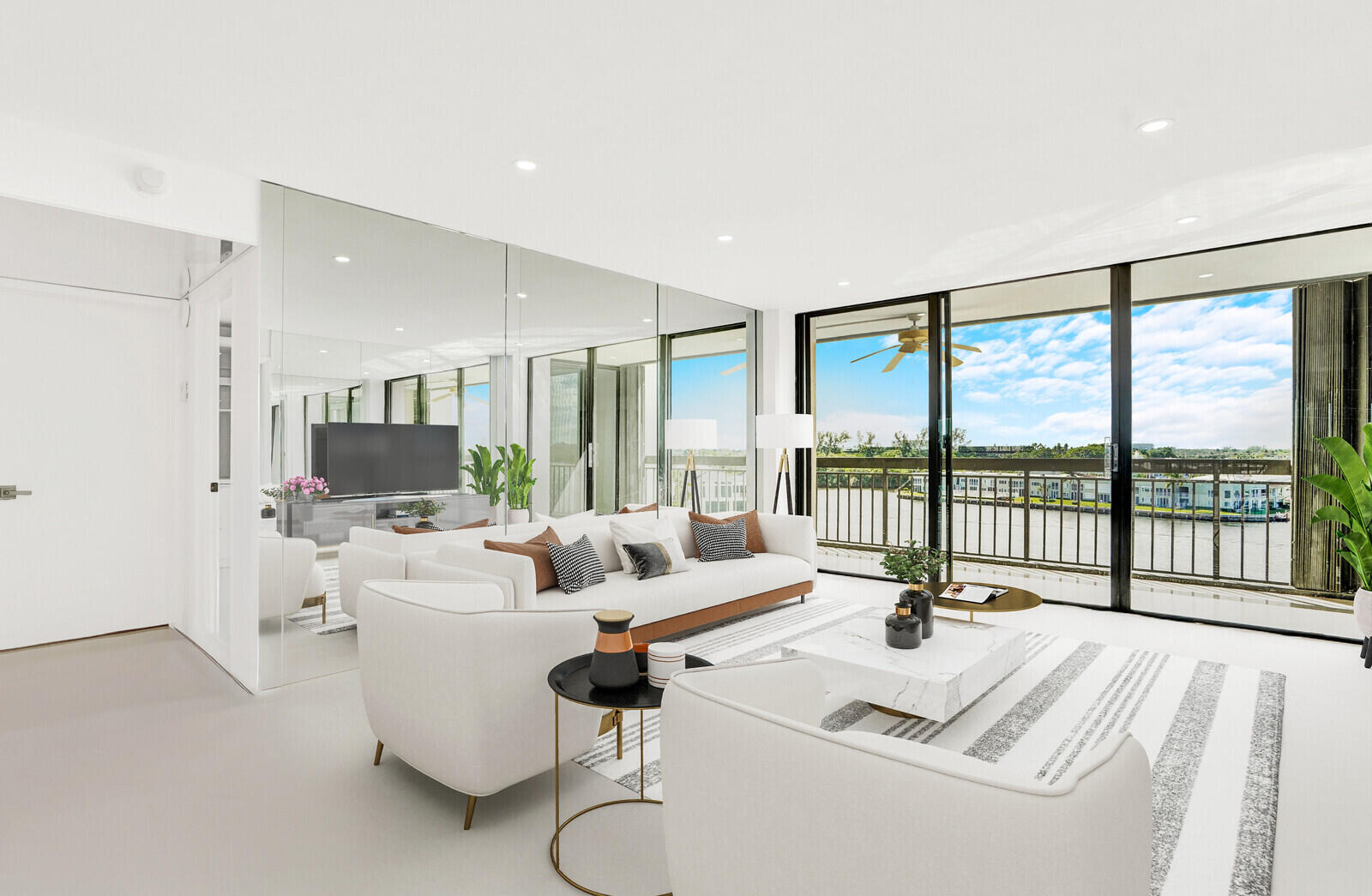 2697 North Ocean Boulevard, Unit F604 Boca Raton, FL 33431 - Photo 10 of 71 Living Room (virtually staged)