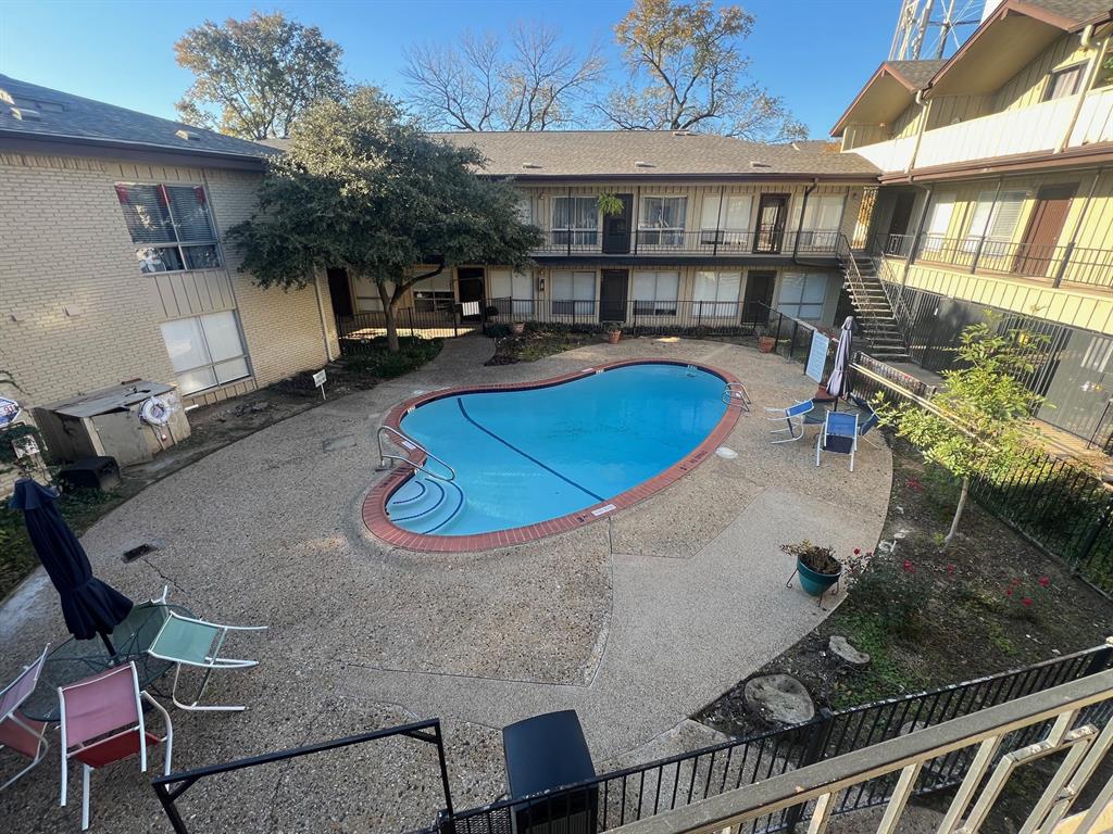 5000 Bowser Avenue, Unit 211 Dallas, TX 75209 - Photo 15 of 17 an aerial view of a house