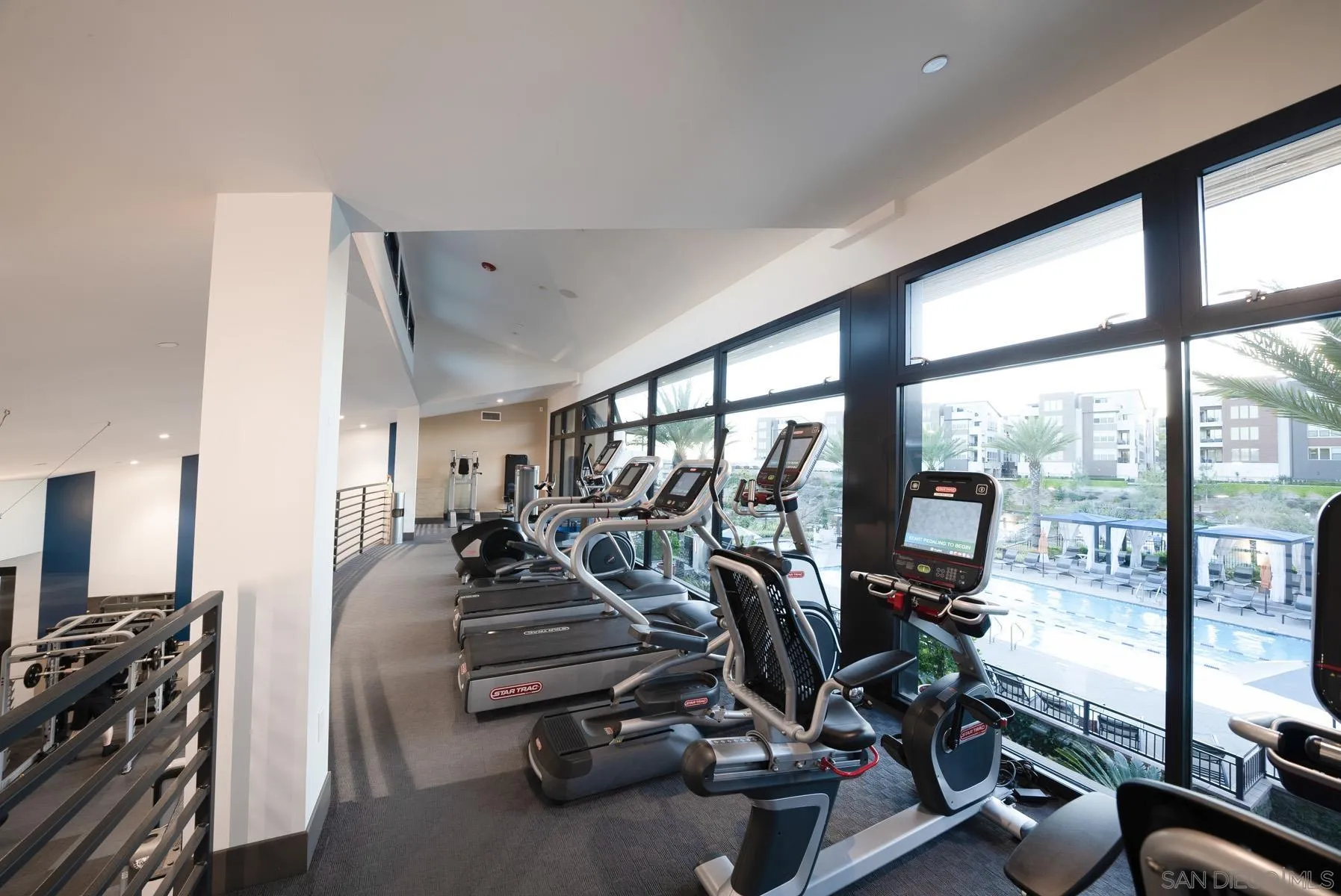 2854 Avella Circle San Diego, CA 92108 - Photo 27 of 31 a view of a room with gym equipment