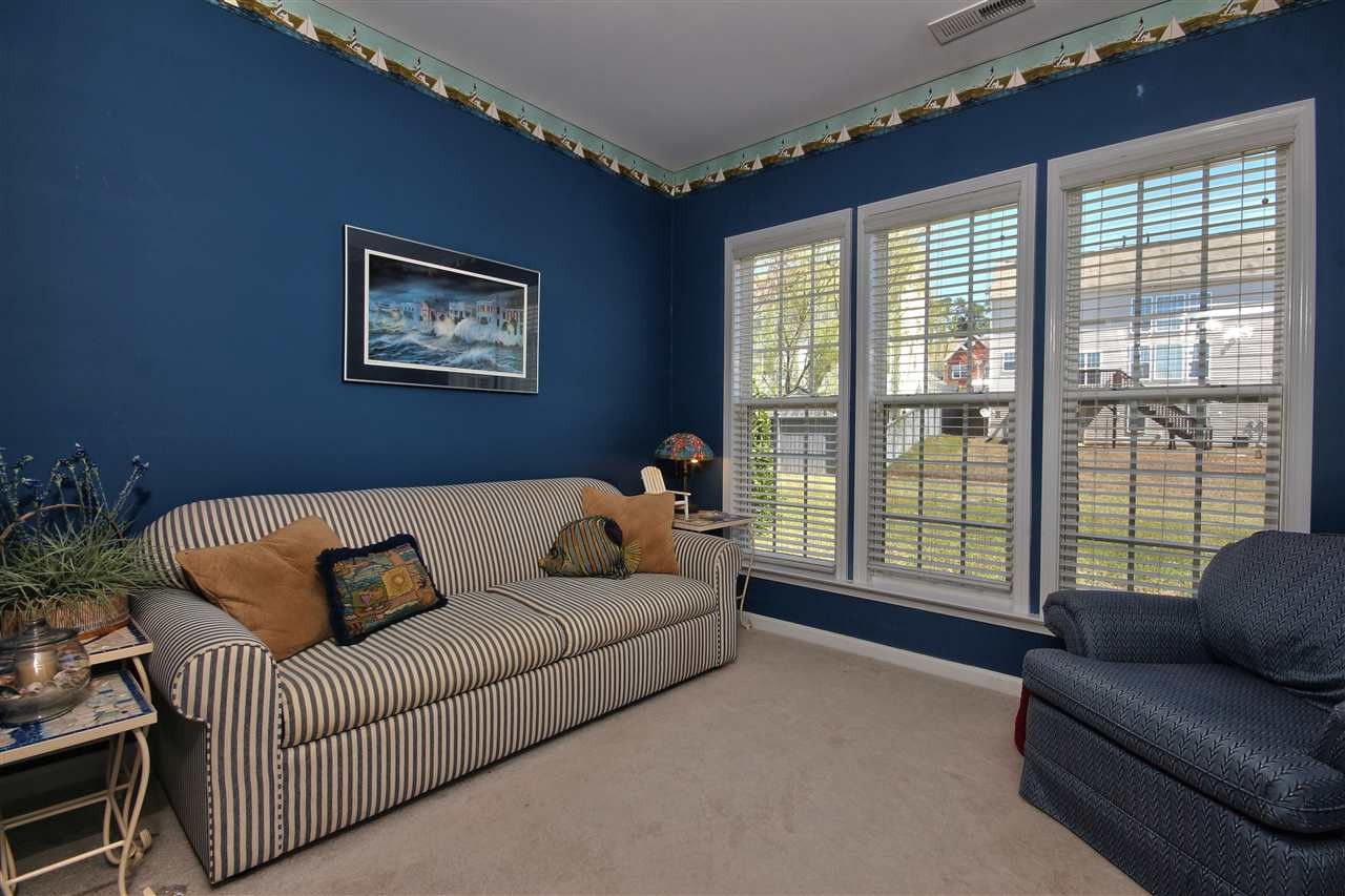 7616 Derek Drive Raleigh, NC 27613 - Photo 11 of 25 Located on the first floor, this room is perfect for an office. Private with a door to close but yet you can still enjoy the natural sunlight facing the backyard. Office
