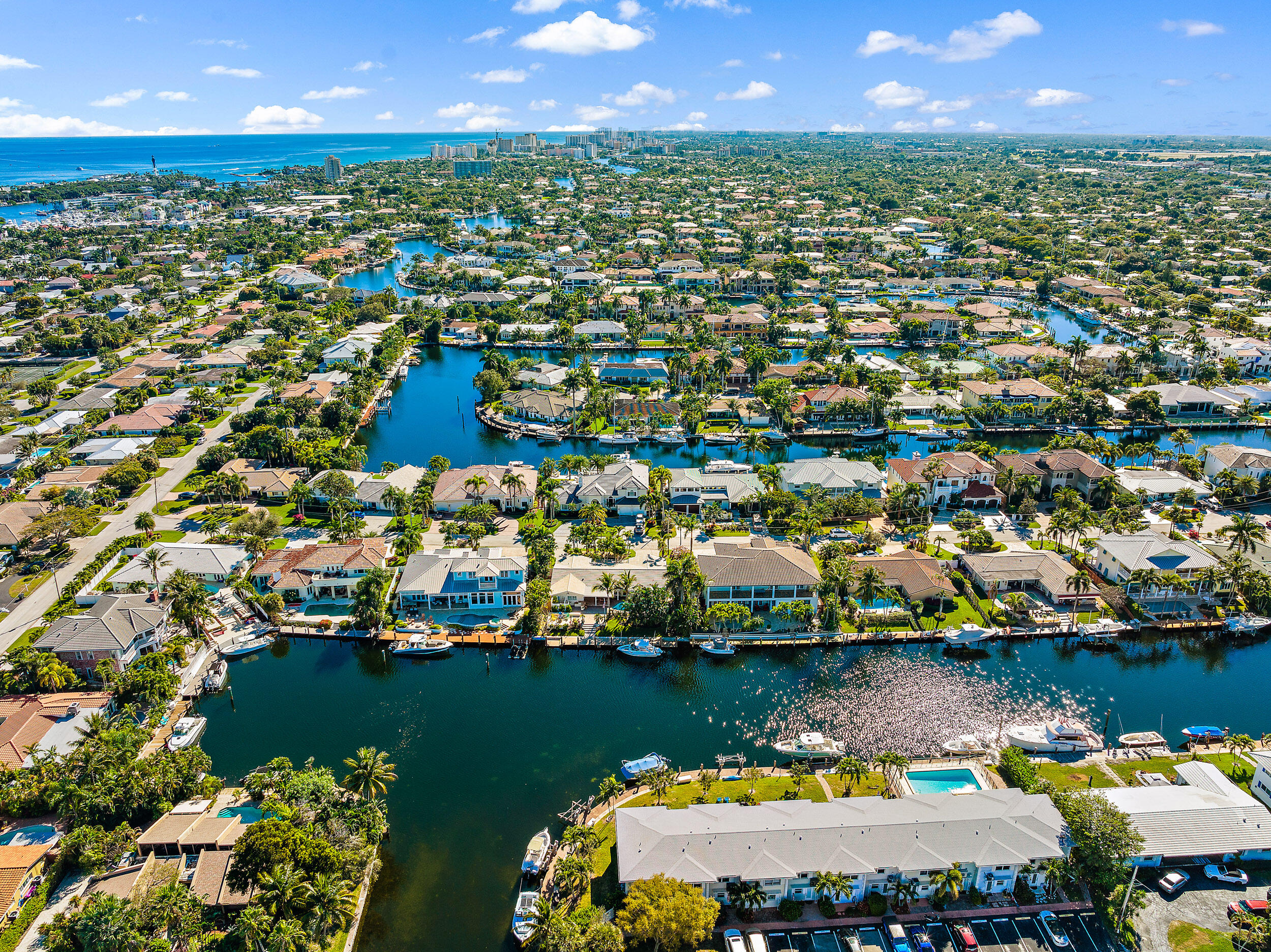 2521 Northeast 35th Street Lighthouse Point, FL 33064 - Photo 58 of 65 Aerial View