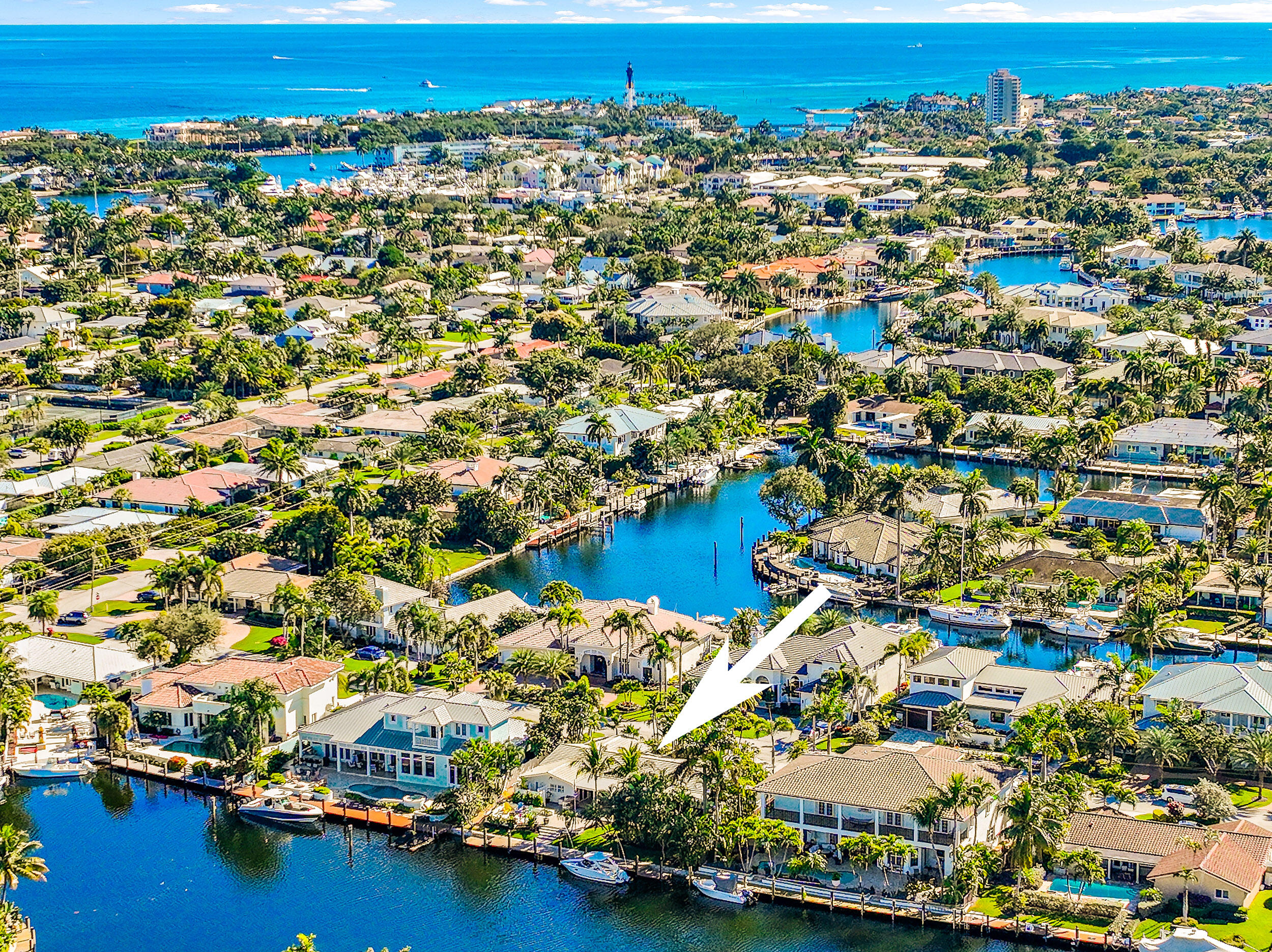2521 Northeast 35th Street Lighthouse Point, FL 33064 - Photo 59 of 65 Aerial View